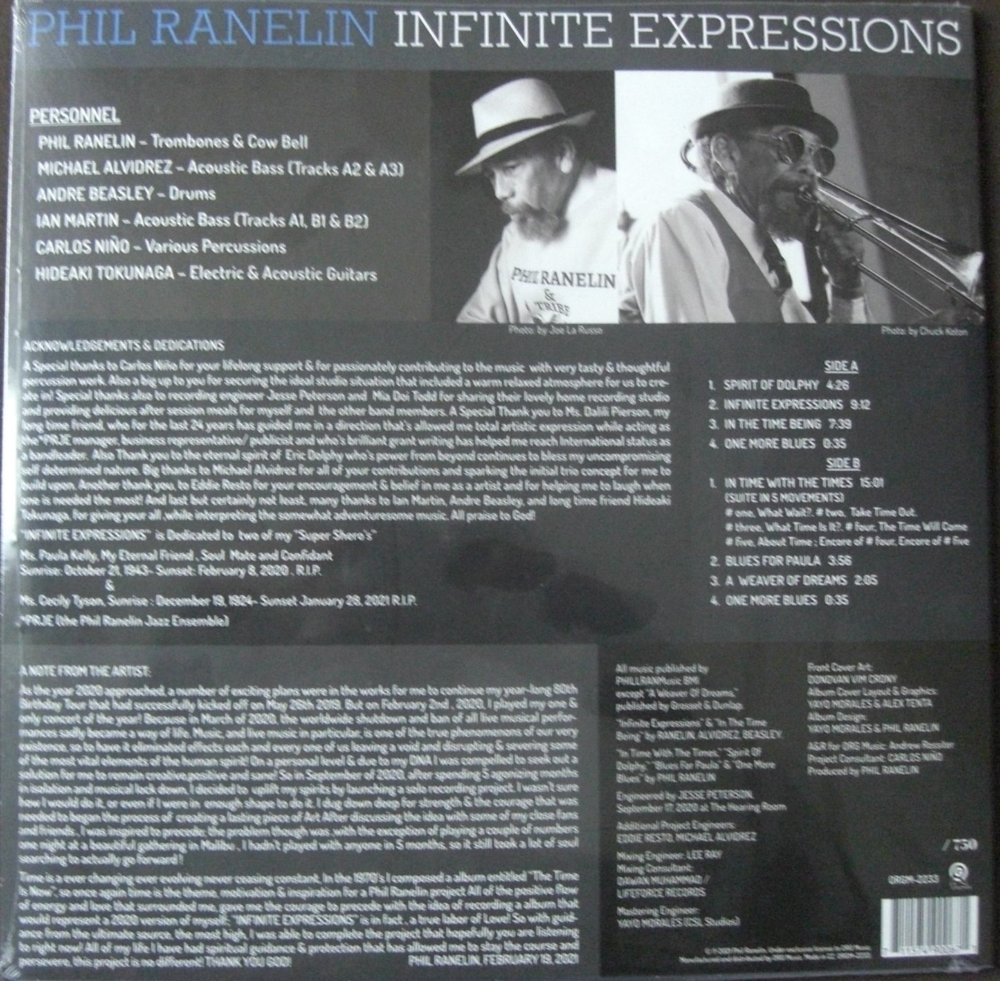Phil Ranelin – Infinite Expressions Vinilo, LP, Álbum