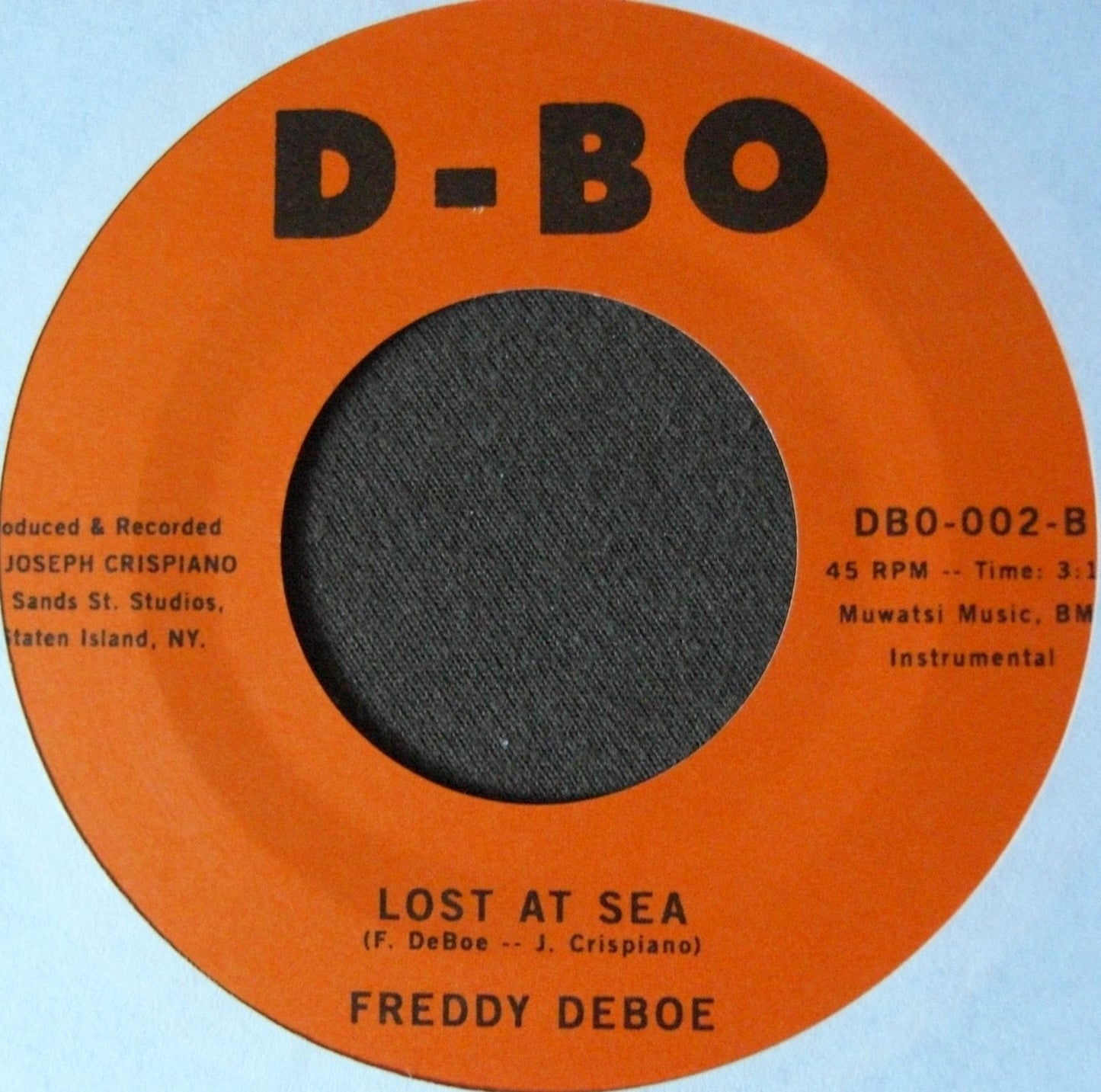 Freddy DeBoe – Lora Blu / Lost At Sea Vinyl, 7"