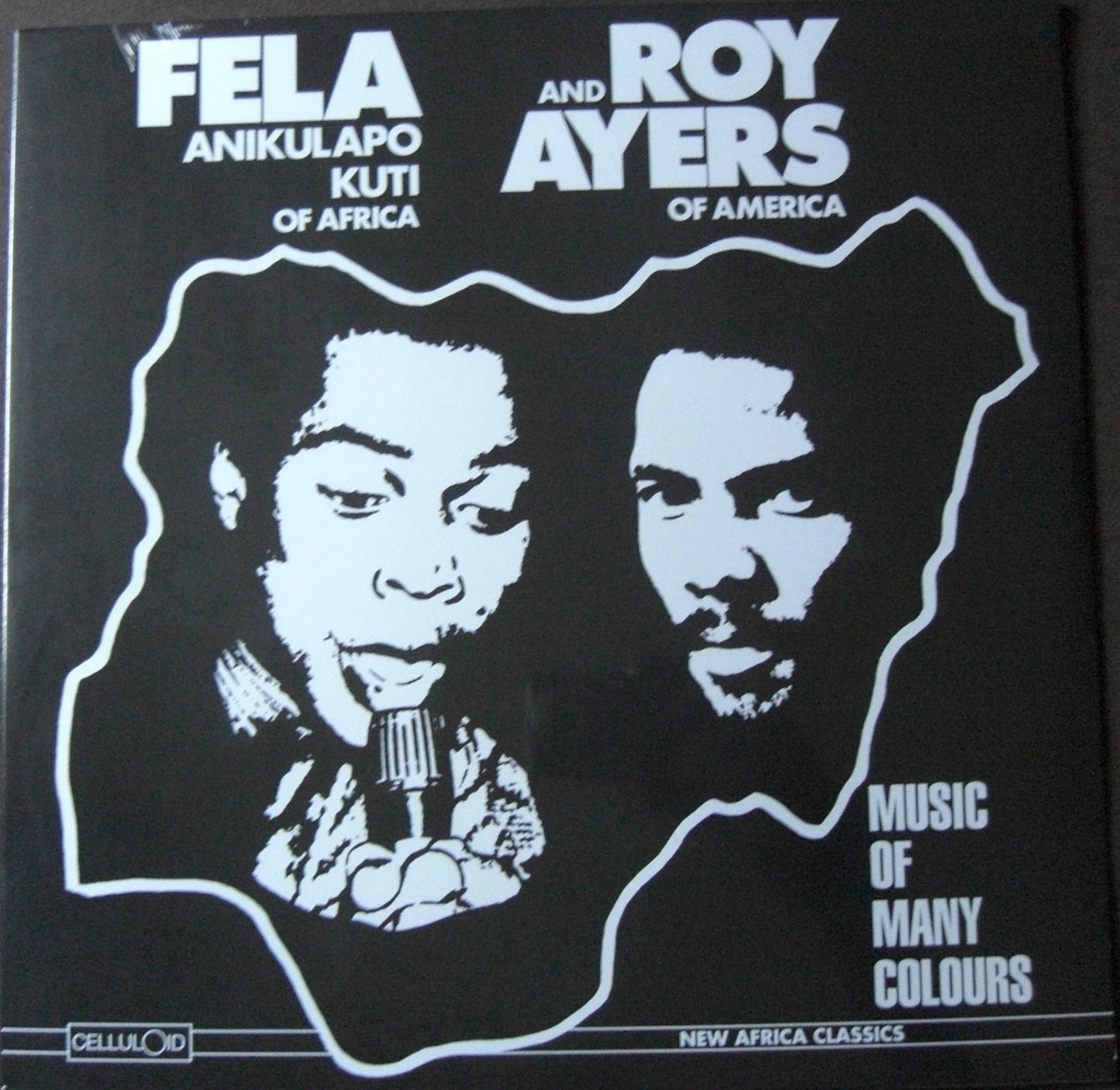Fela Anikulapo Kuti And Roy Ayers – Music Of Many Colours Vinyl, LP, Album, Reissue