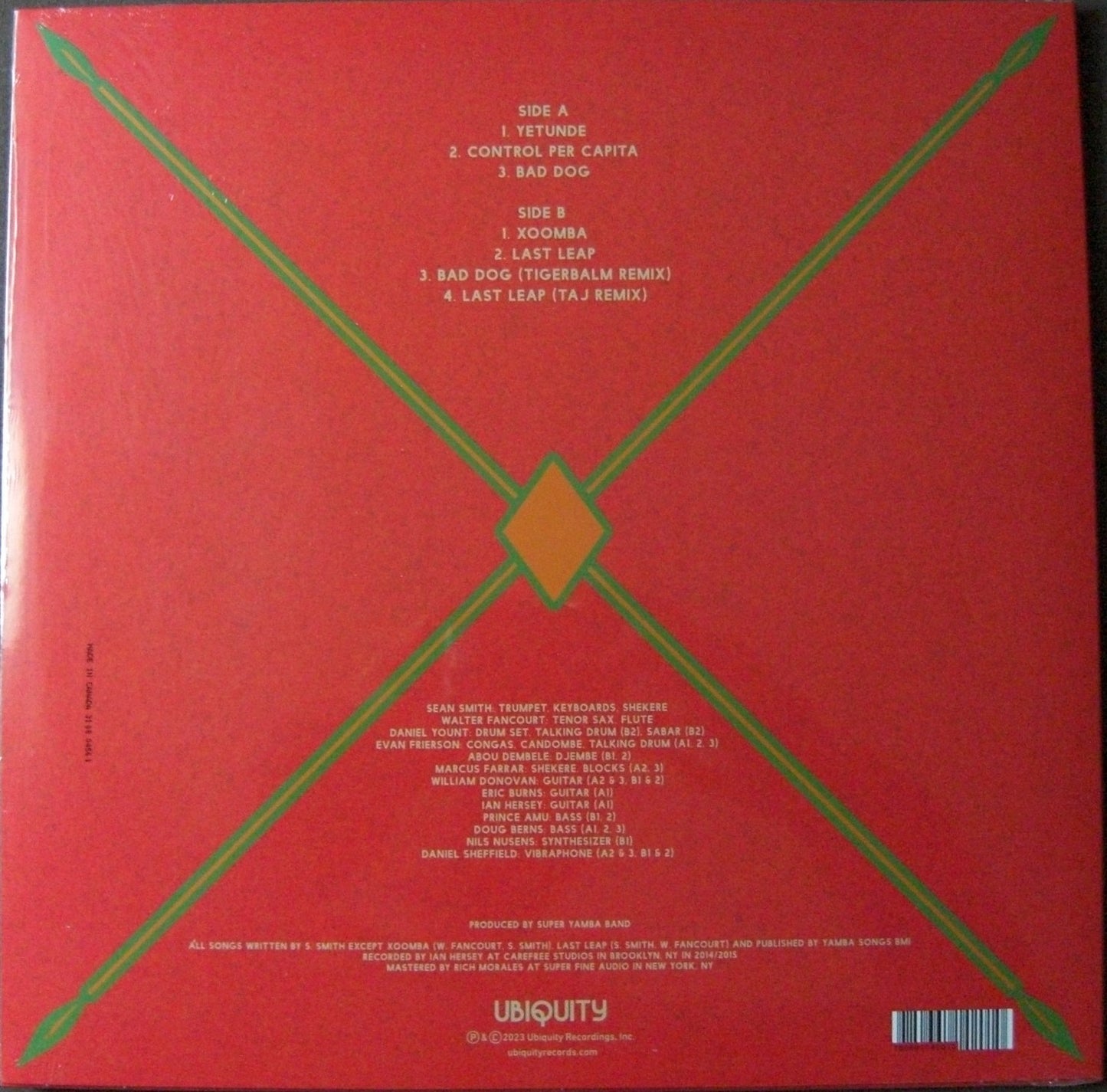 Super Yamba Band – Last Leap Vinyl, LP, Album