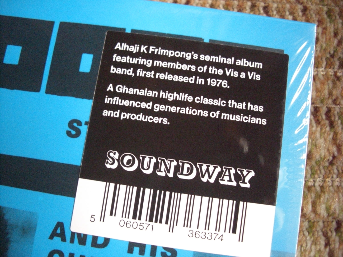 K. Frimpong & His Cubano Fiestas – The Blue Album Vinyl, LP, Album, Reissue