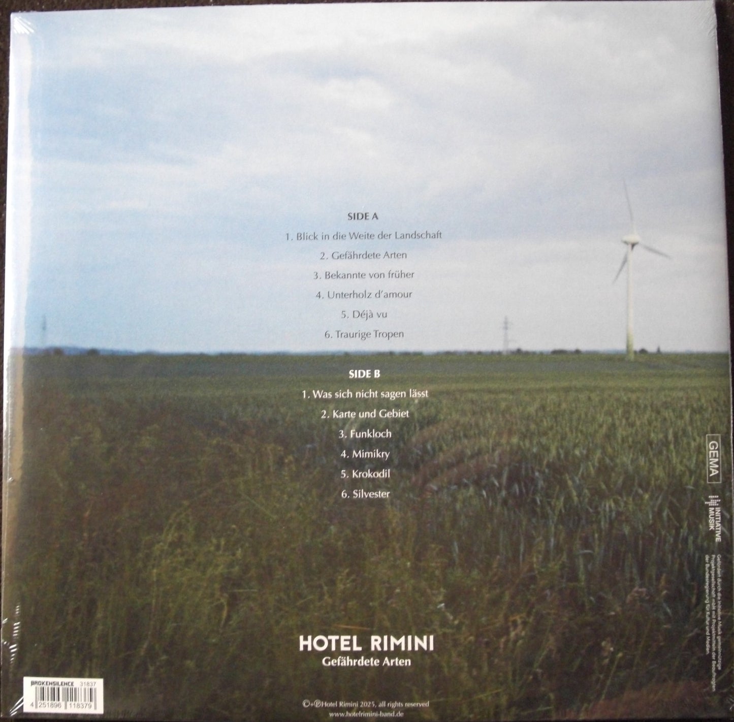 Hotel Rimini - Gefährdete Arten Vinyl, LP, Album