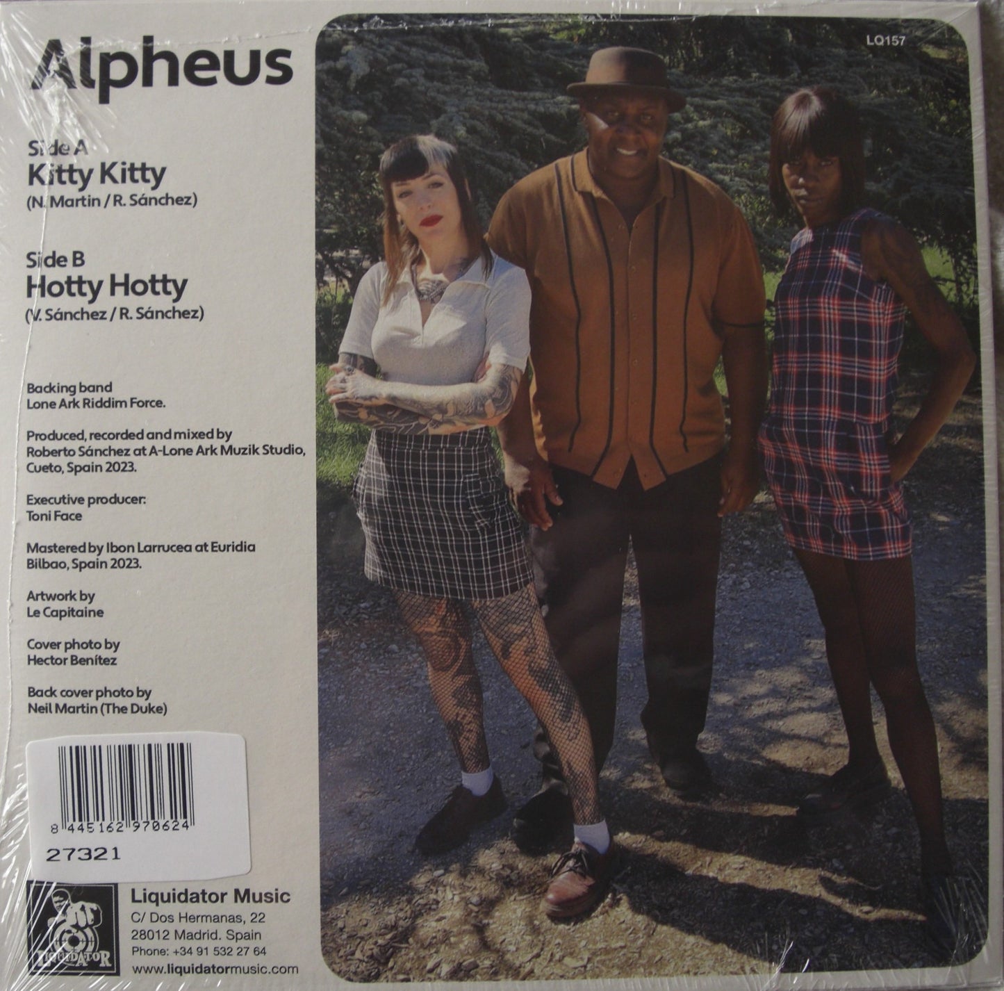 Alpheus / Viti Sánchez – Kitty Kitty / Hotty Hotty Vinyl, 7"