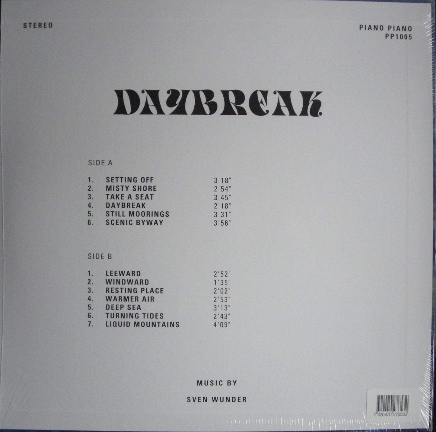 Sven Wunder – Daybreak Vinyl, LP, Album
