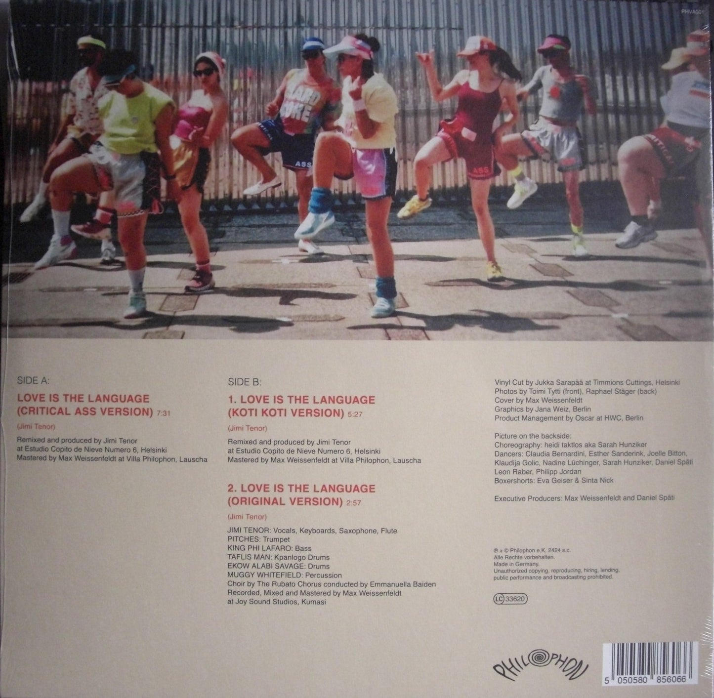 Jimi Tenor – Love Is The Language Vinyl, 12", EP