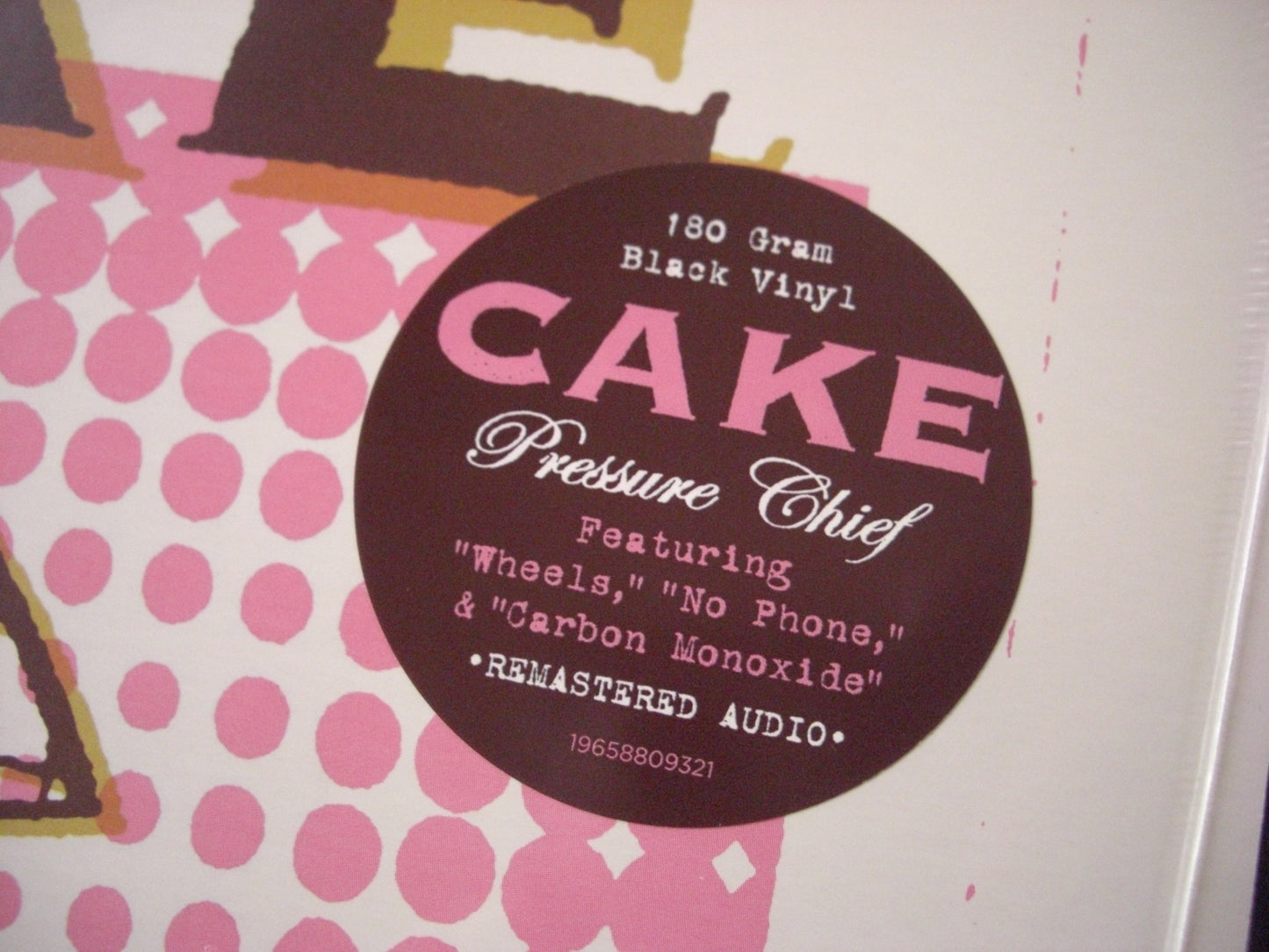 Cake – Pressure Chief Vinyl, LP, Album, Reissue