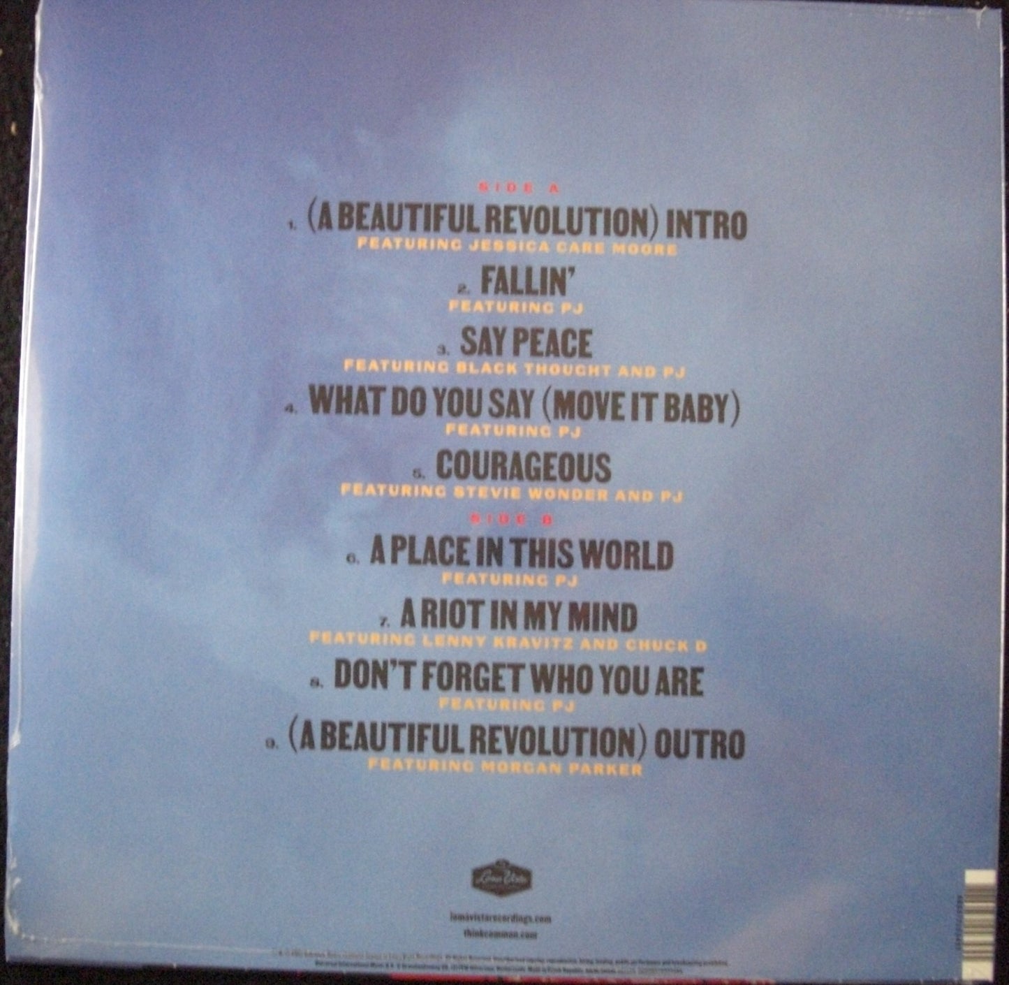 Common – A Beautiful Revolution (Pt 1) Vinyl, LP, Album, red/blue