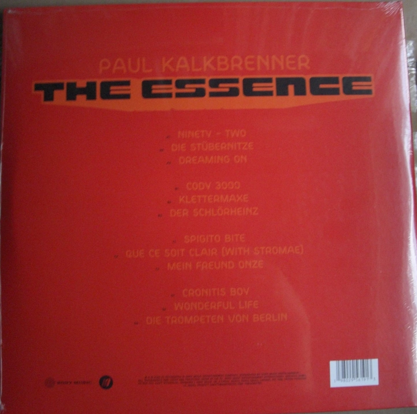 Paul Kalkbrenner - The Essence 2x Vinyl, LP, Album black