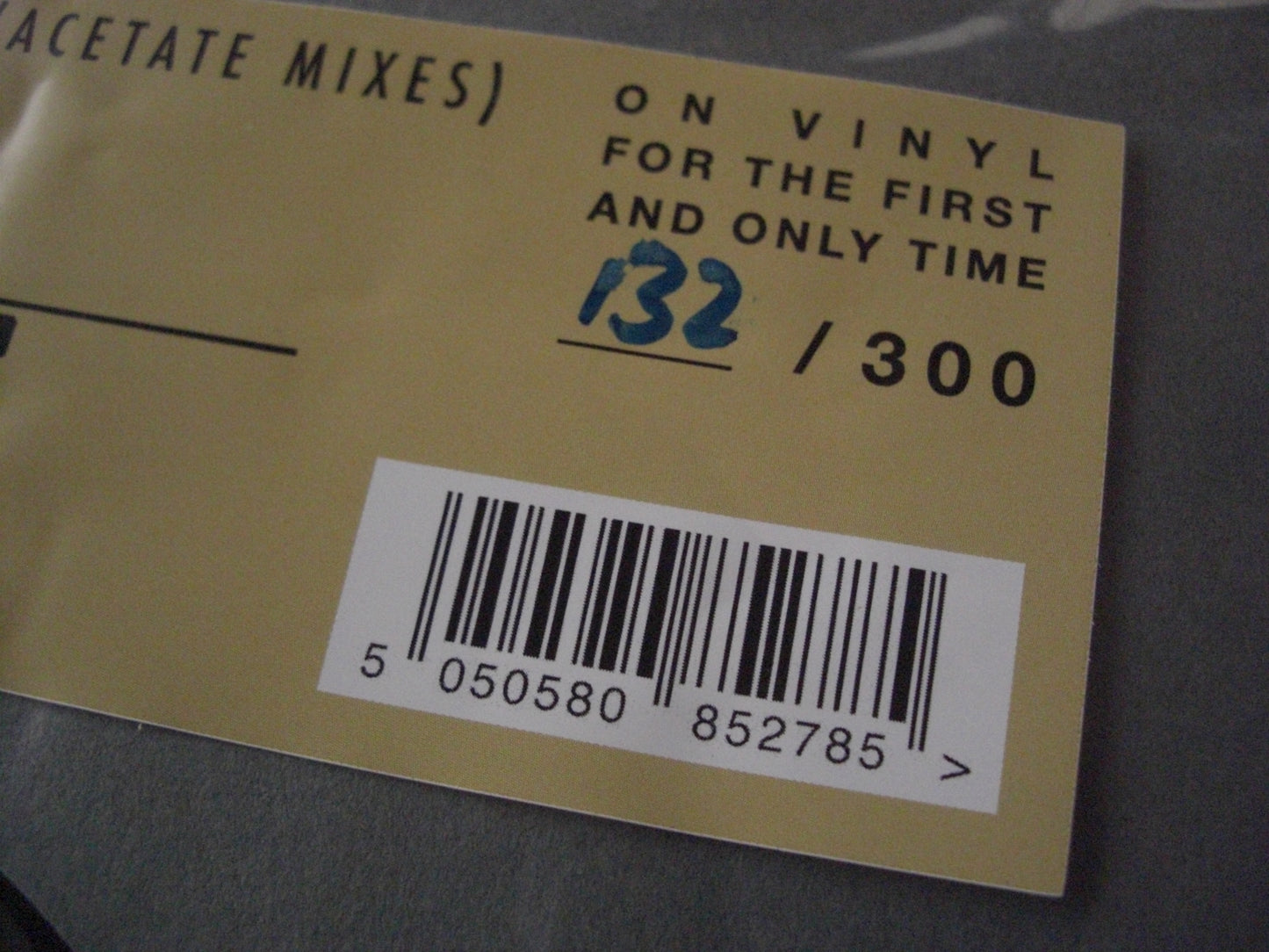 Sun Atlas - Mythical „Lost“ EP (Acetate Mixes) Vinyl, 10", EP