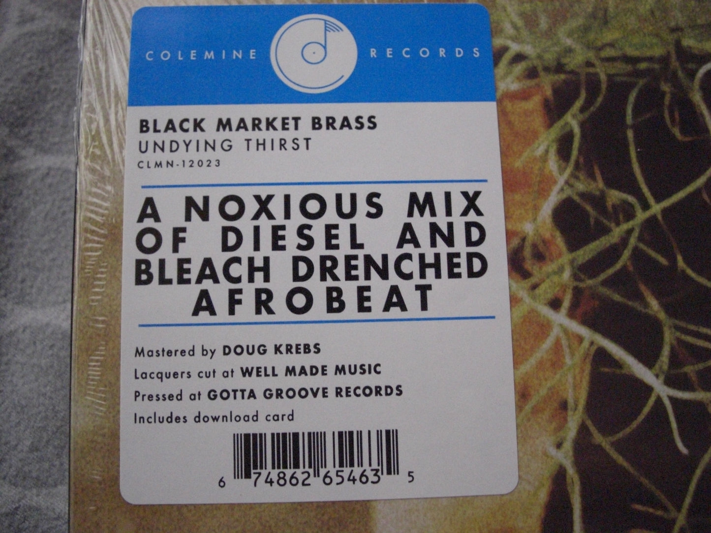 Black Market Brass – Undying Thirst Vinyl, LP, Album