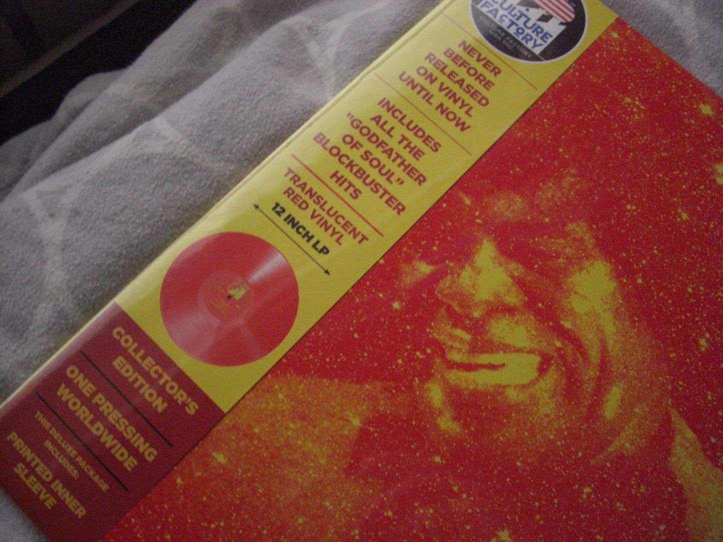 James Brown – At Studio 54 Vinyl, LP, Compilation, Limited Edt red