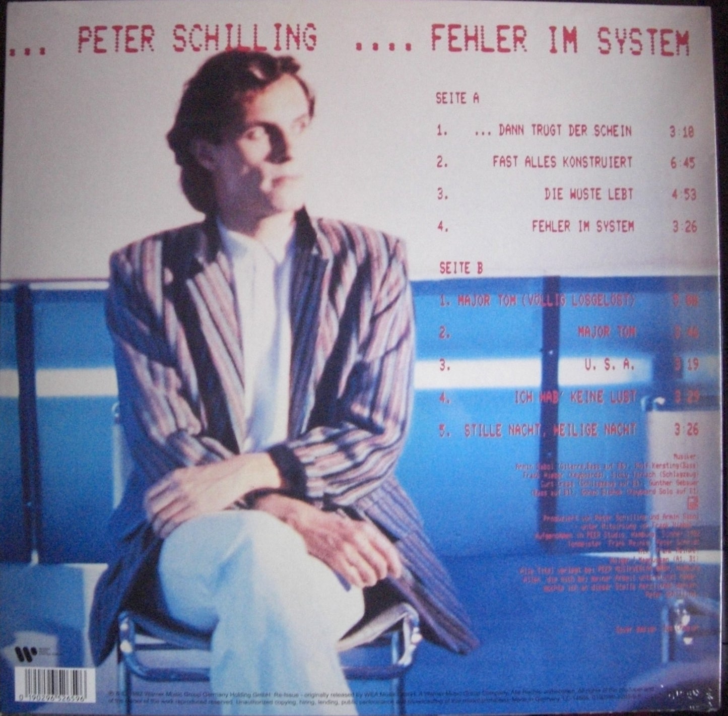 Peter Schilling – Fehler Im System Vinyl, LP, Album, Reissue green