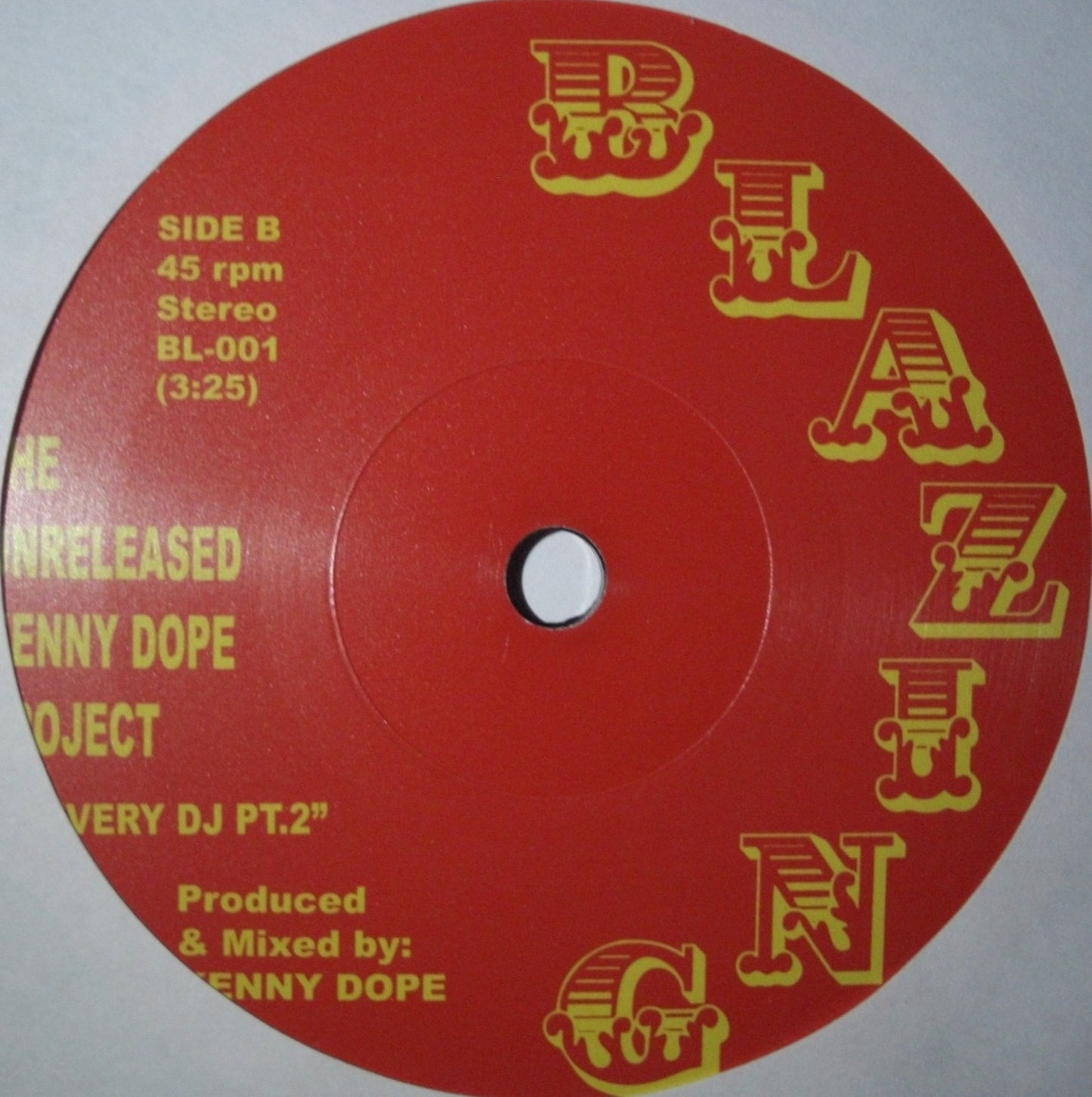 Kenny "Dope" Gonzalez - The Unreleased Kenny Dope Project Vinyl, 7"