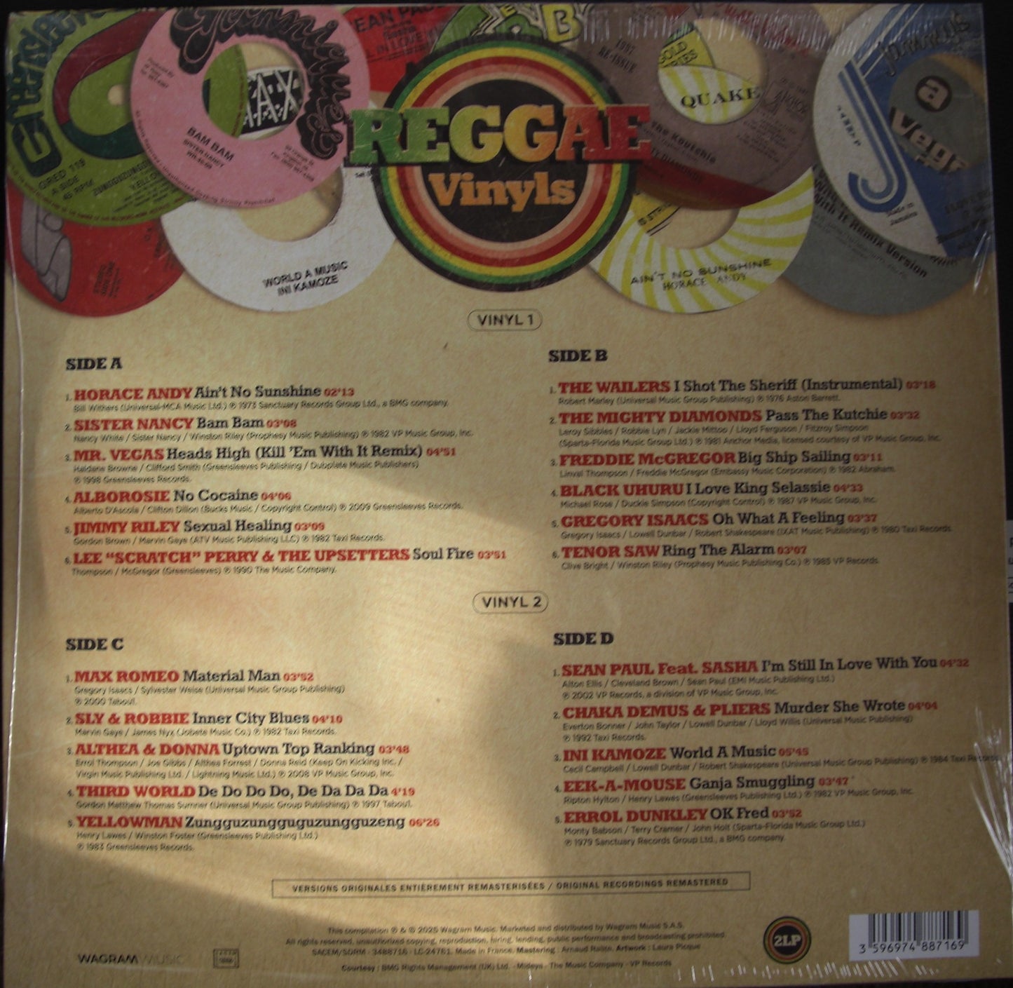 Various Artists - Reggae Vinyls 2x Vinyl, LP, Compilation