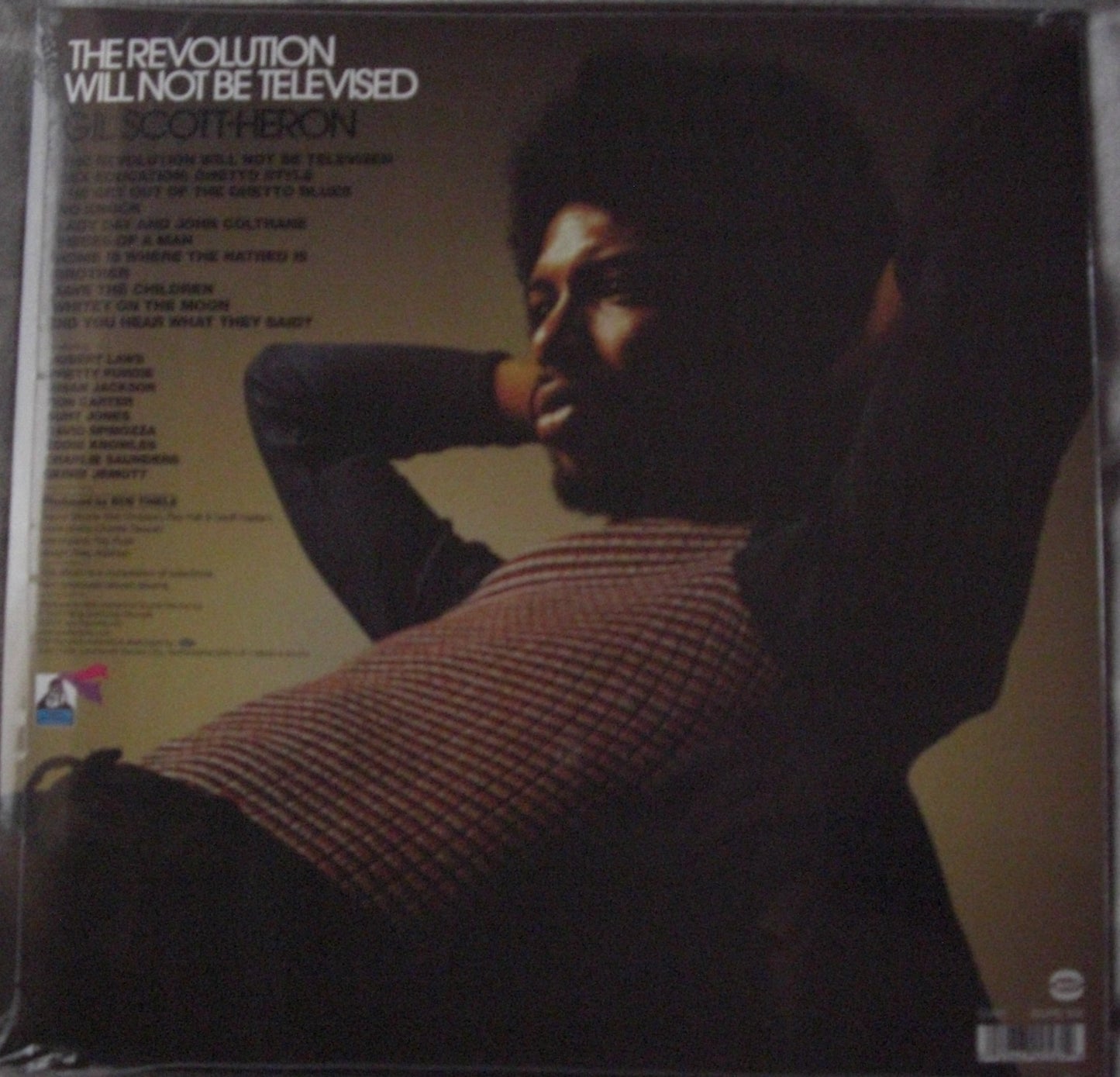 Gil Scott-Heron – The Revolution Will Not Be Televised Vinyl, LP, Compilation, Reissue