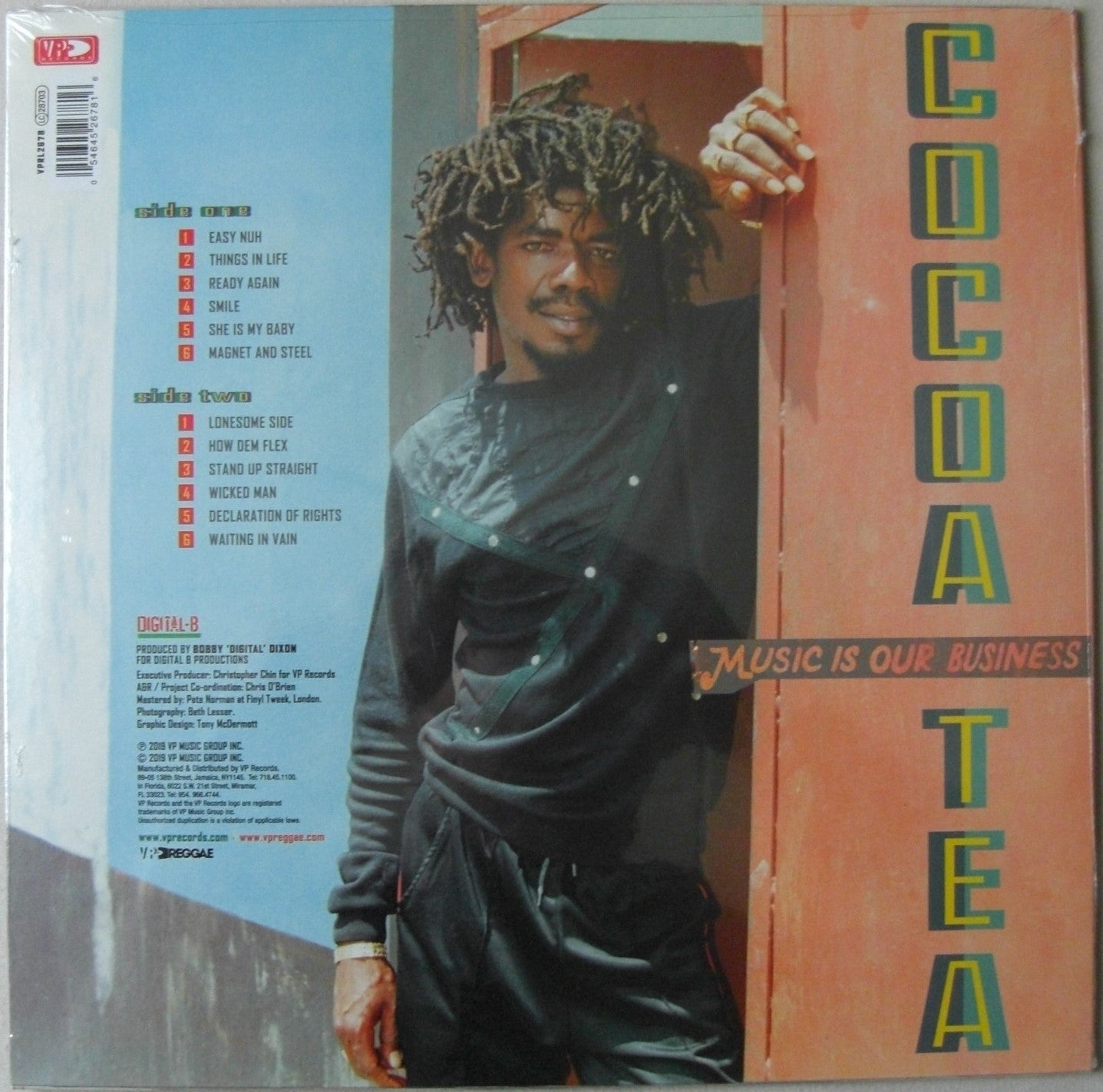 Cocoa Tea – Music Is Our Business Vinyl, LP, Compilation
