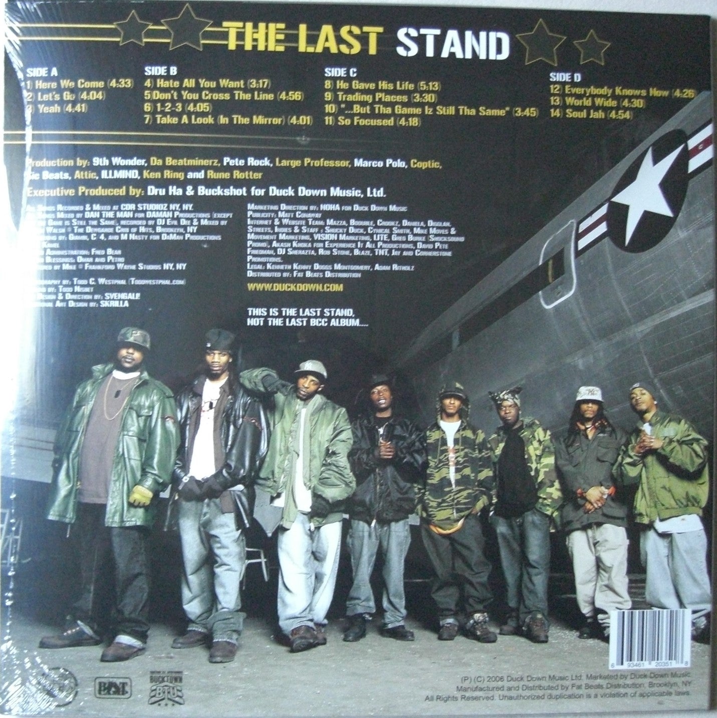 Boot Camp Clik – The Last Stand 2 x Vinyl, LP, Album