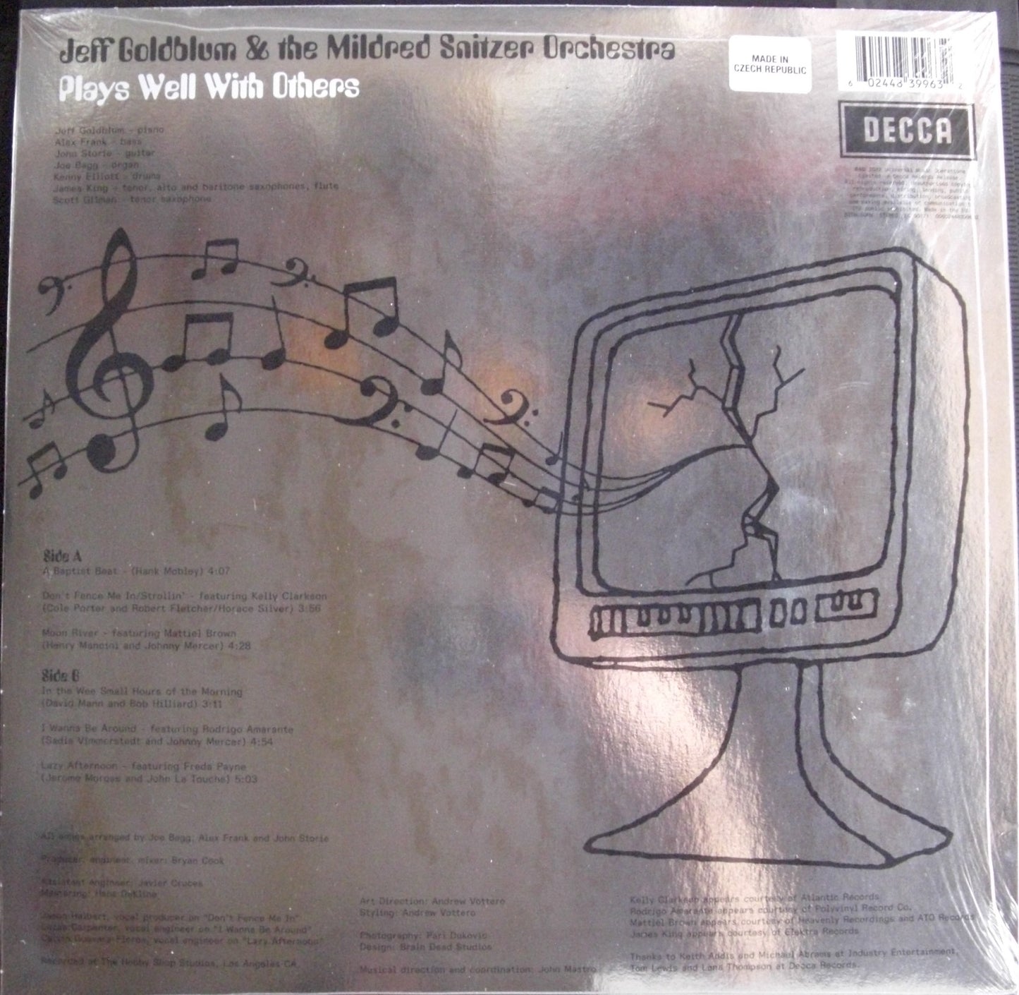 Jeff Goldblum & The Mildred Snitzer Orchestra – Plays Well With Others Vinyl, 12", EP