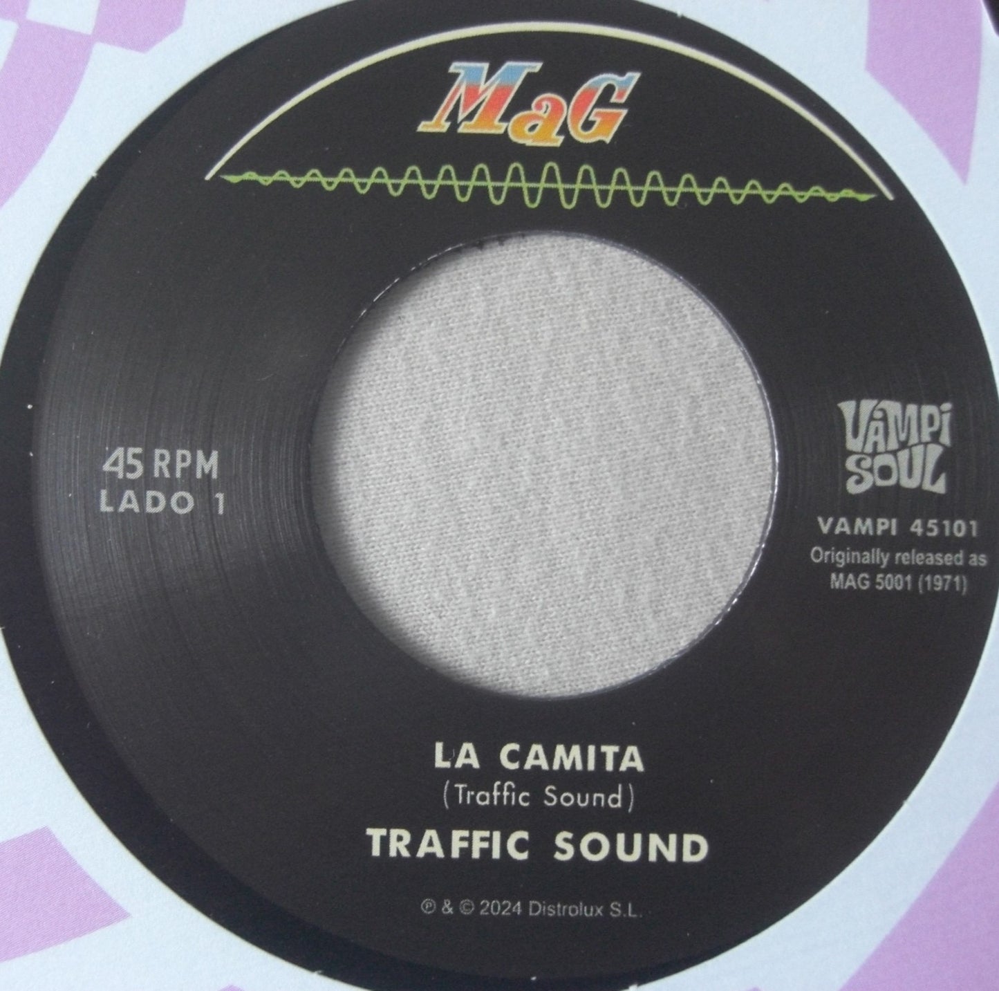 Traffic Sound / Black Sugar – La Camita / La Camita 78 Latin 7"