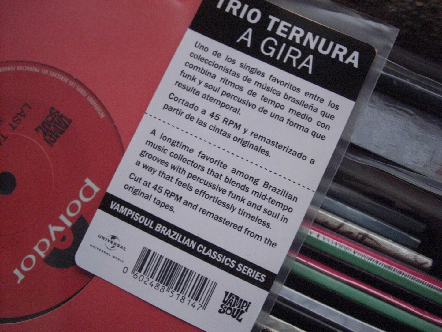 Trio Ternura - A Gira / Last Tango In Paris Vinyl, 7"