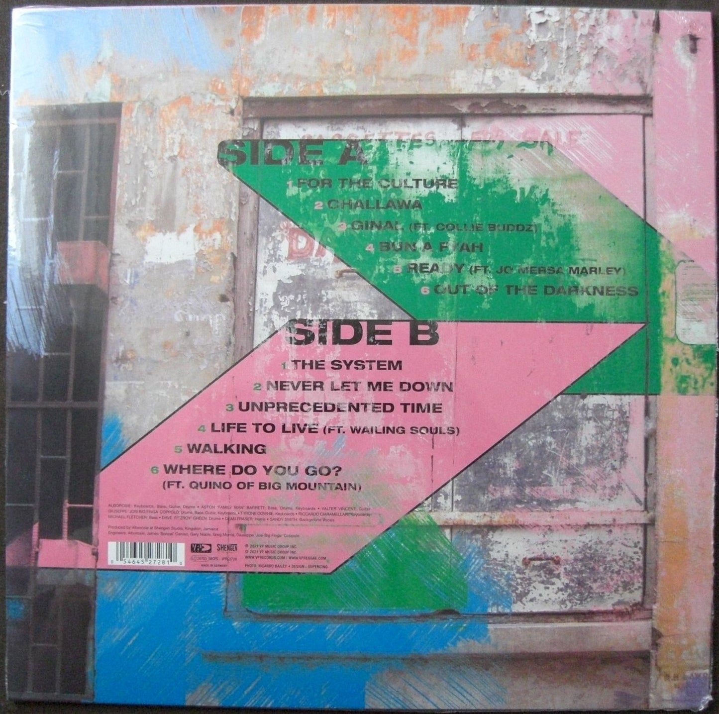 Alborosie – For The Culture Vinyl, LP, Album