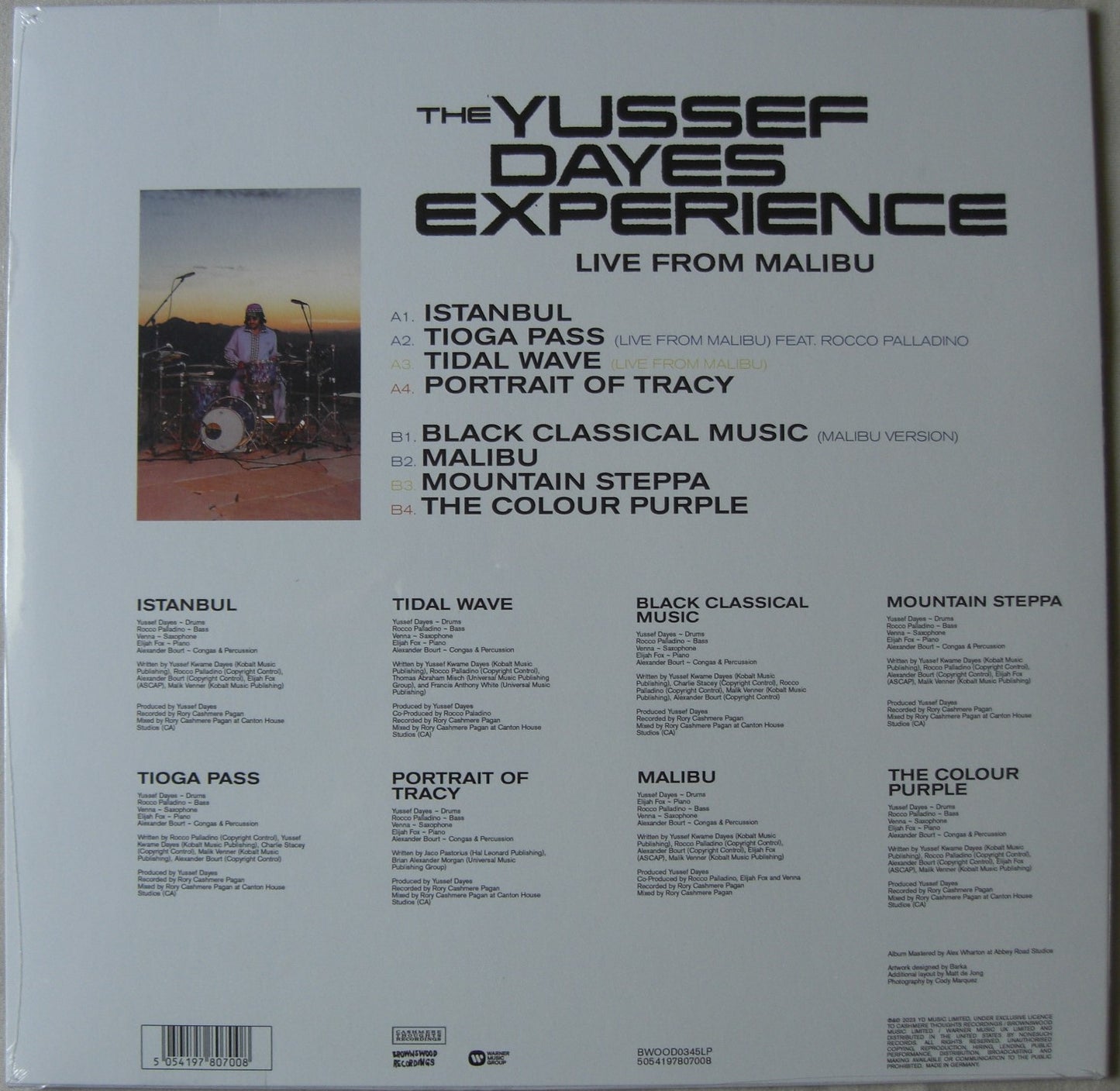 The Yussef Dayes Experience – En vivo desde Malibu Vinilo, 12", EP, Edición limitada