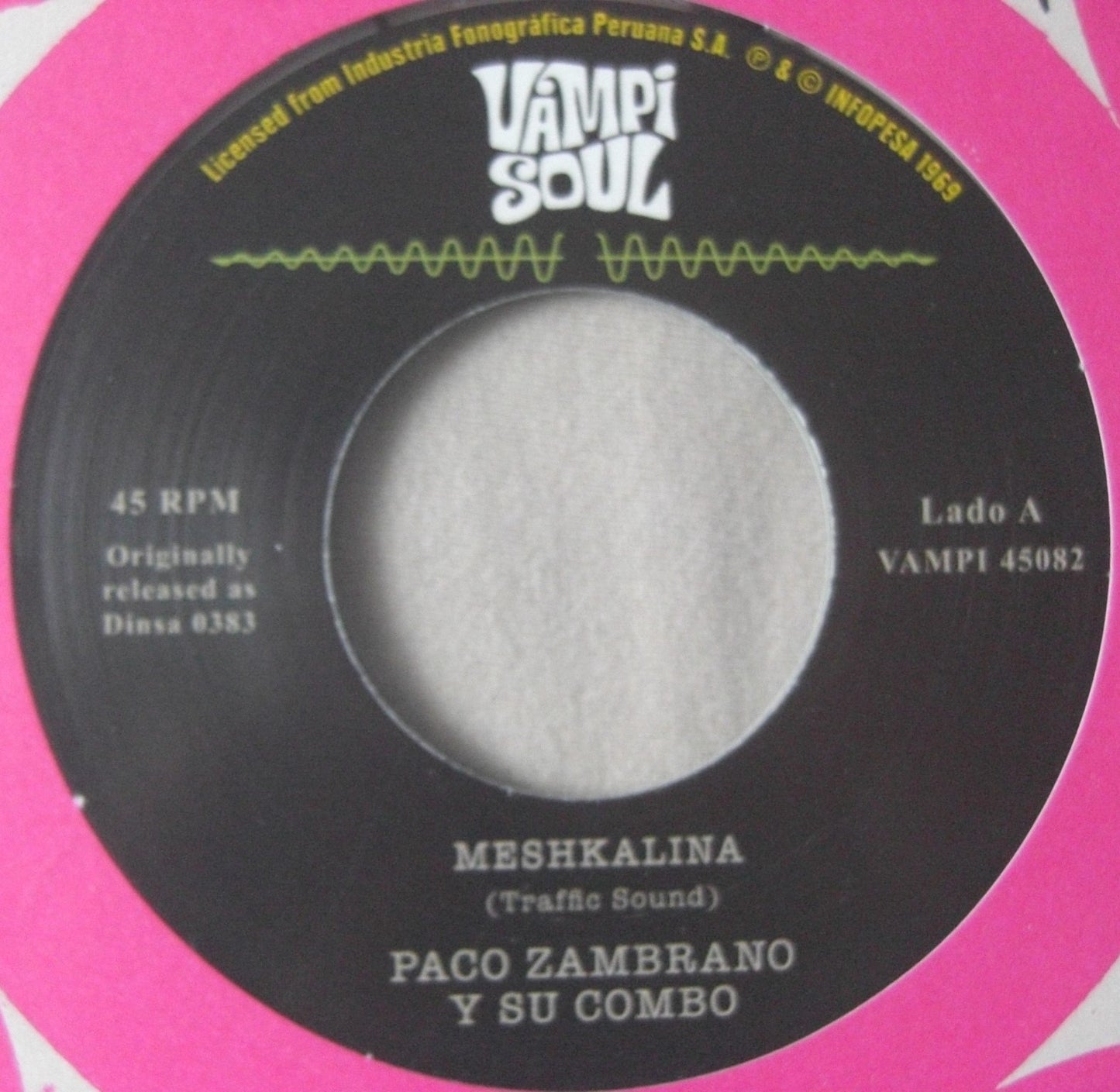 Zambrano Y Su Combo / Traffic Sound – Meshkalina 7"