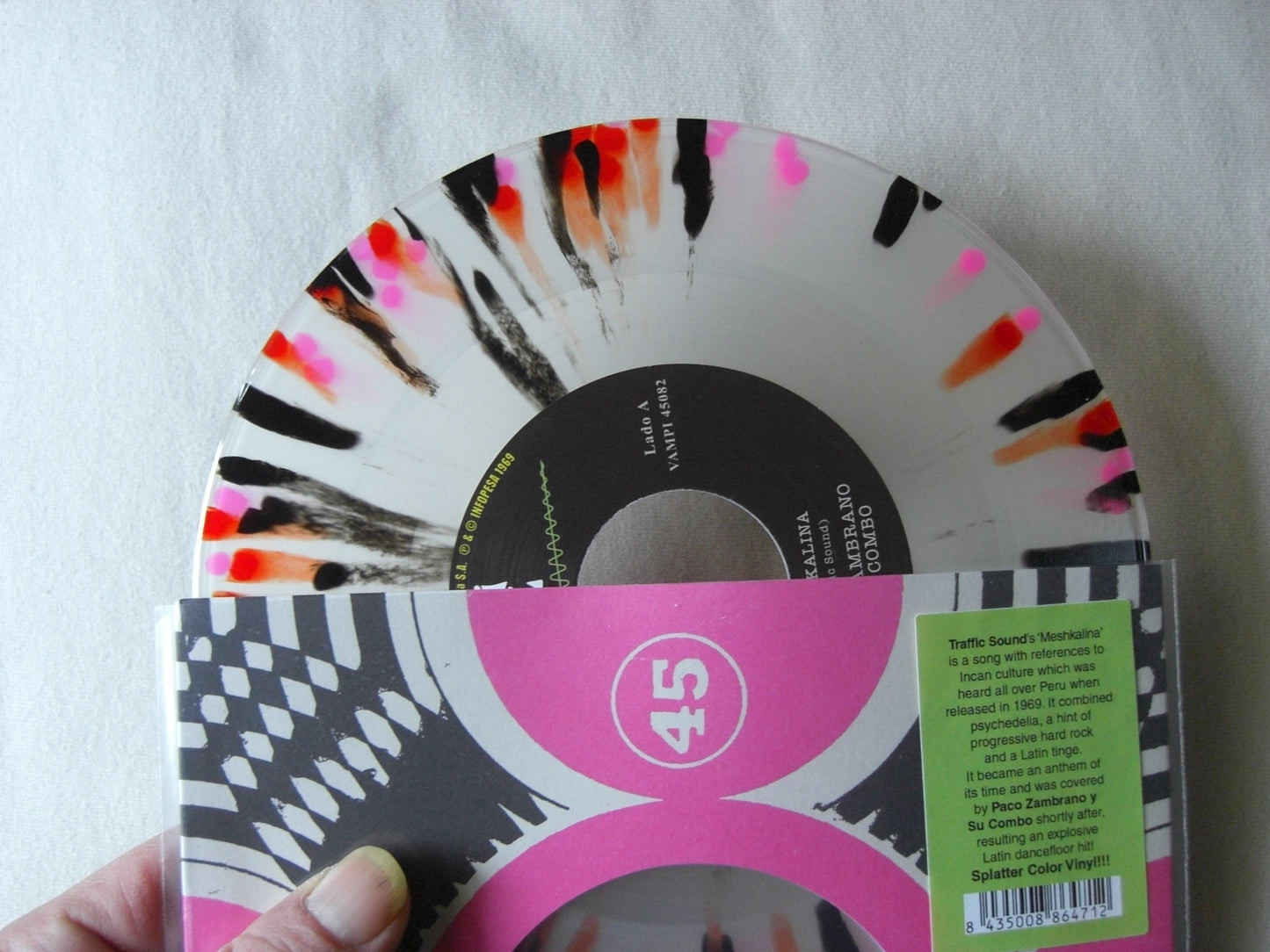 Zambrano Y Su Combo / Traffic Sound – Meshkalina 7"
