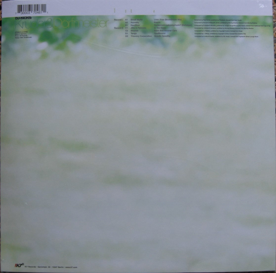 Kruder & Dorfmeister - DJ Kicks 2x Compilación de vinilo de 12 "