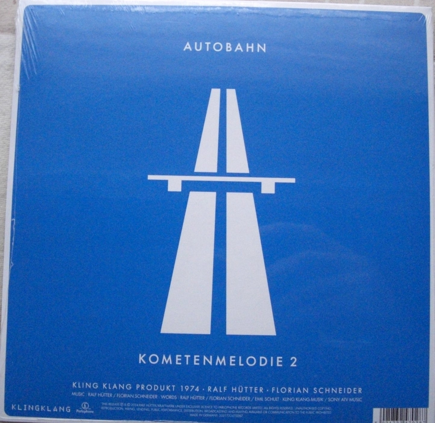Kraftwerk – Autobahn Vinyl, 7" Reissue
