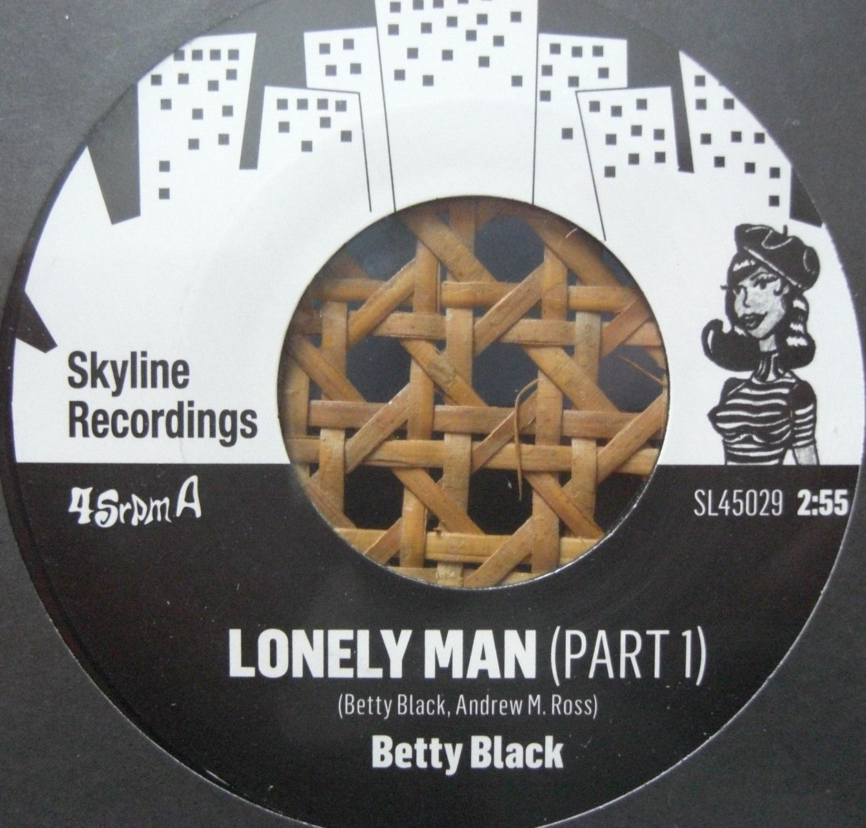Betty Black – Lonely Man Vinyl, 7"