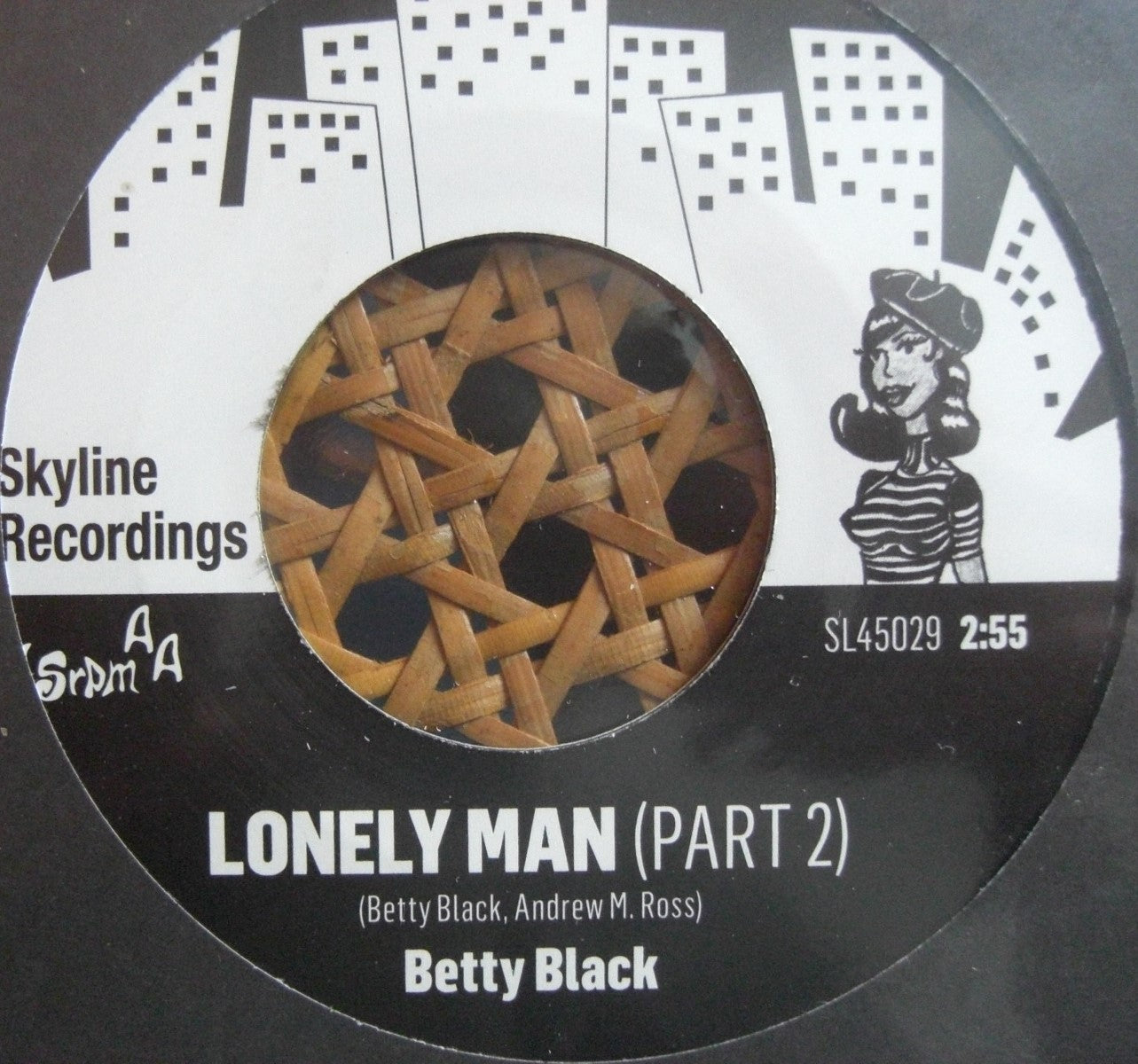 Betty Black – Lonely Man Vinyl, 7"