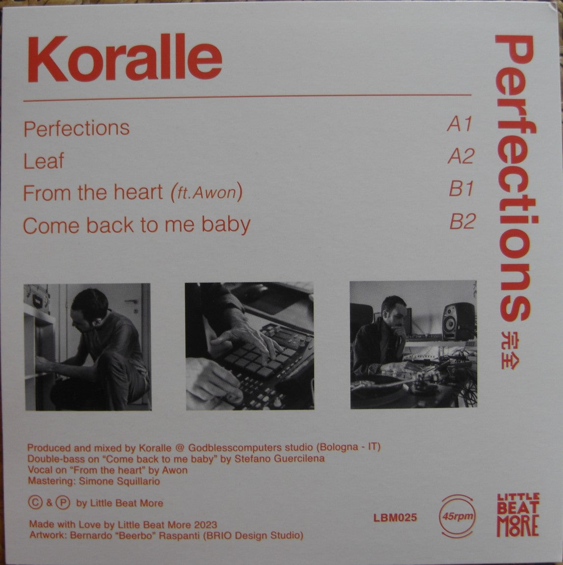 Koralle – Perfections EP Vinyl, 7"