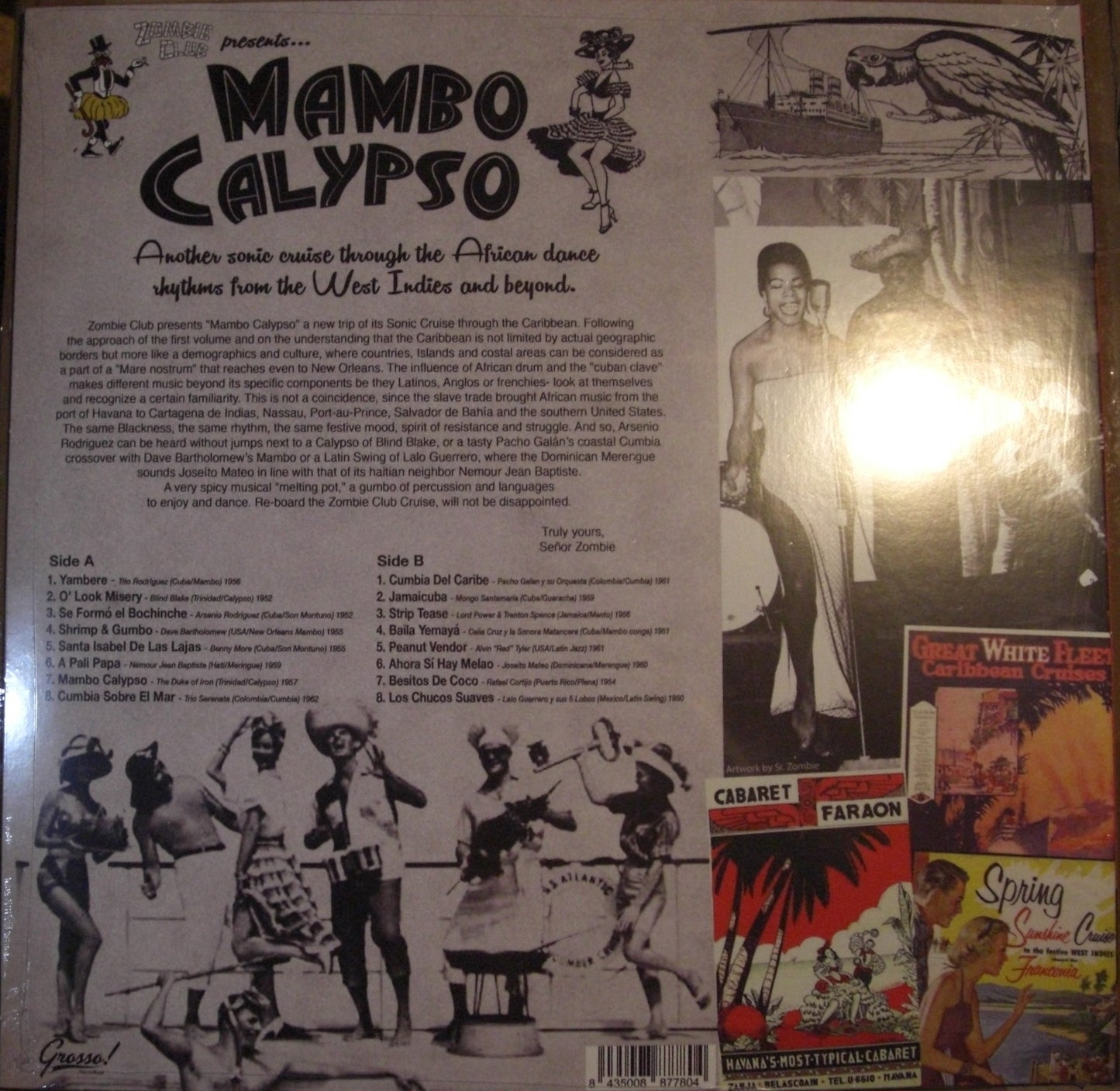 Various – Zombie Club pres. Mambo Calypso Vinyl, LP, Compilation, Reissue
