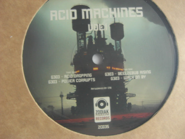 G303 – Máquinas de ácido vol. 1 vinilo, 12", EP, edición limitada