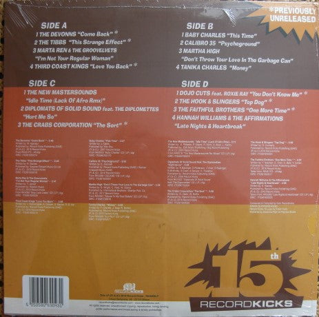 Record Kicks 15th - El sonido explosivo de la escena actual 2x Vinilo, LP, Compilación
