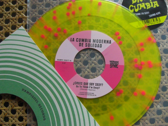 La Cumbia Moderna De Soledad Da Ya Think I'm Sexy? / Quedarse 7"
