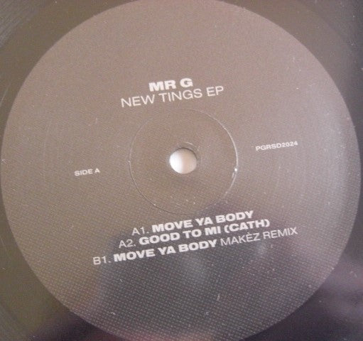Mr. G - Vinilo New Tings EP, 12 ", EP RSD 2024