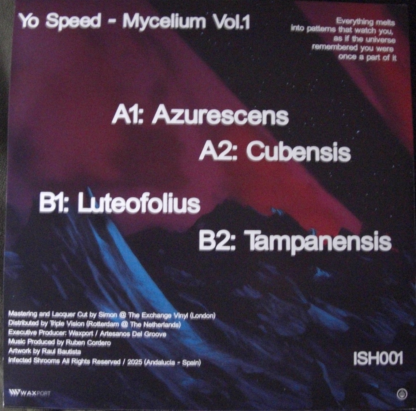Yo Speed – Mycelium Vol. 1 Vinyl, 12"