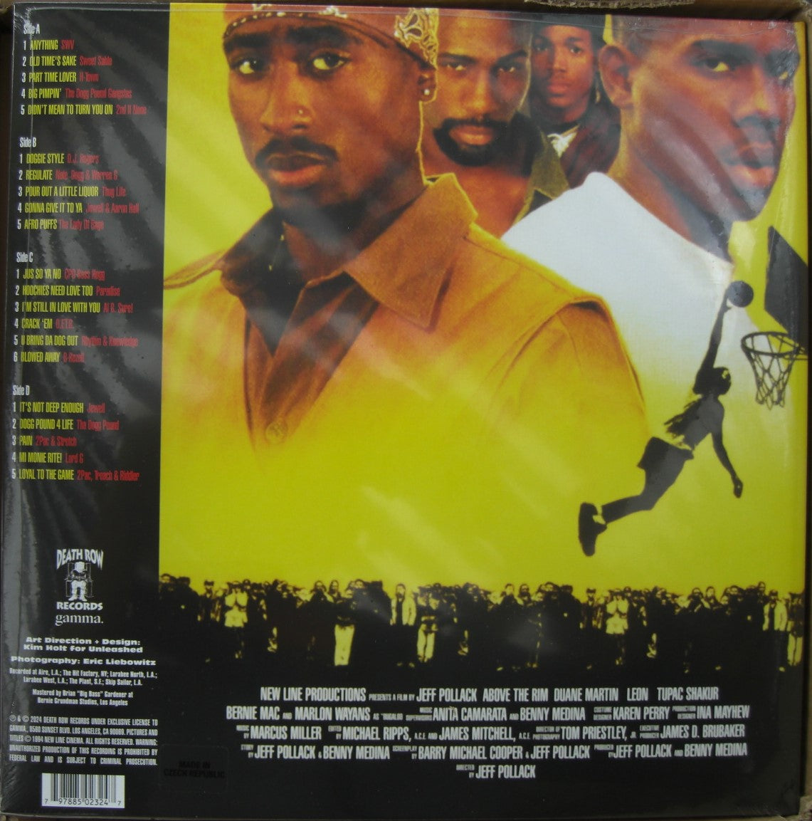 Above The Rim Soundtrack 2 x Vinyl, LP Compilation yellow/ red