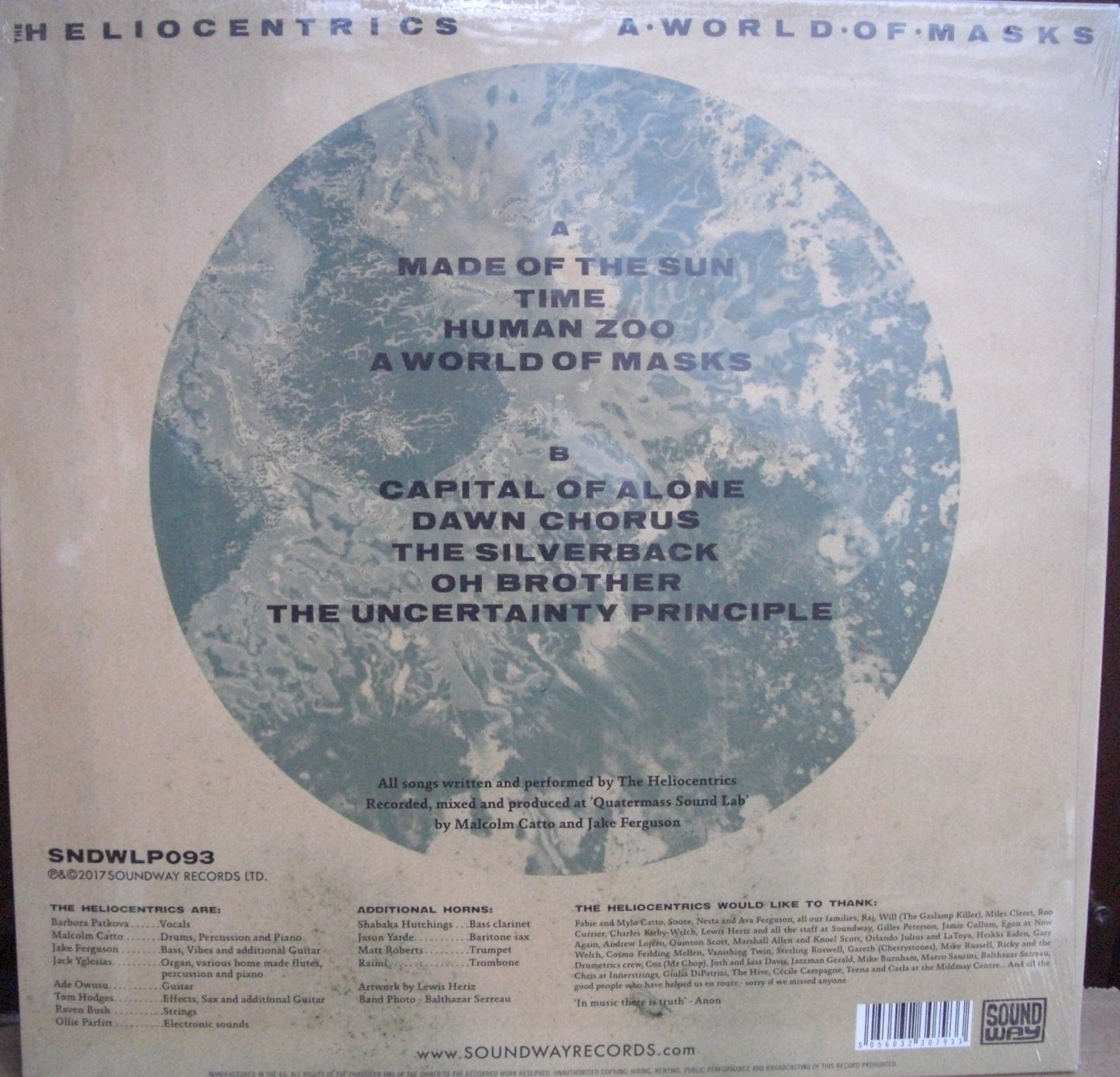 The Heliocentrics – A World Of Masks Vinyl, LP, Album