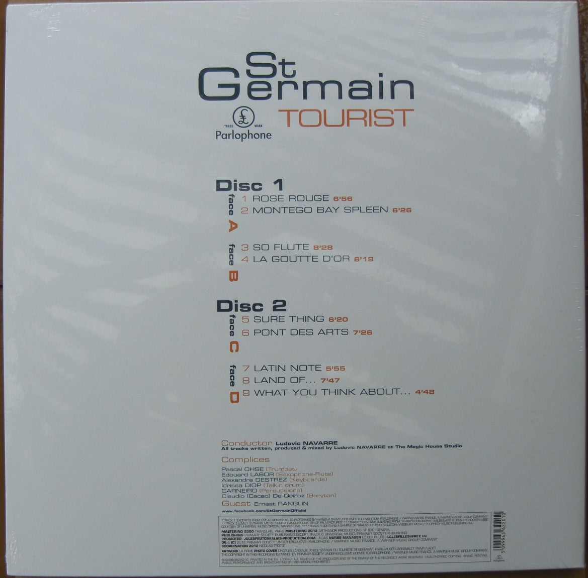 St Germain – Tourist 2x vinilo, LP, álbum 180g