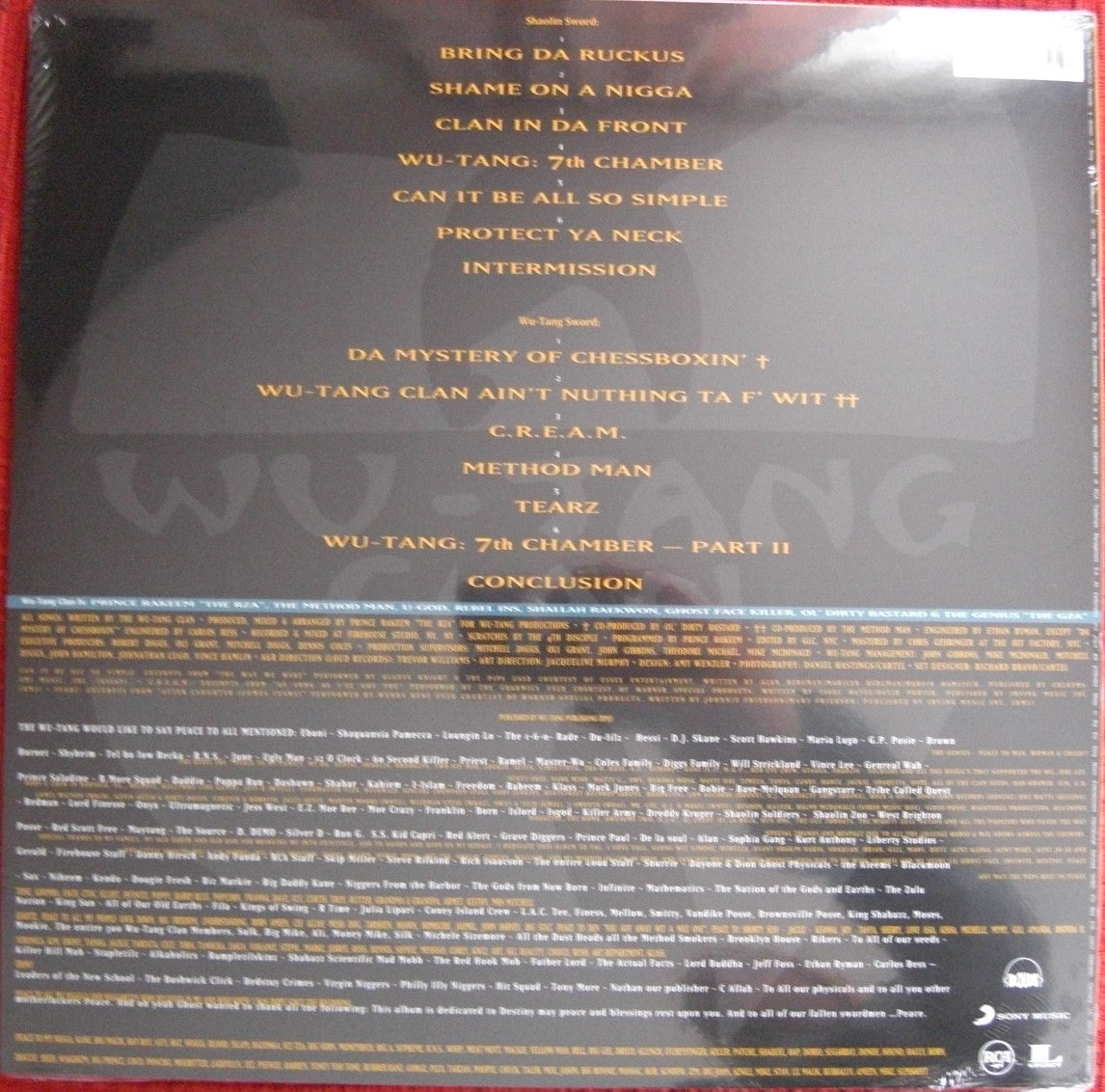 Wu-Tang Clan – Enter The Wu-Tang (36 Chambers) Vinyl, LP, Album, Reissue 2016 black