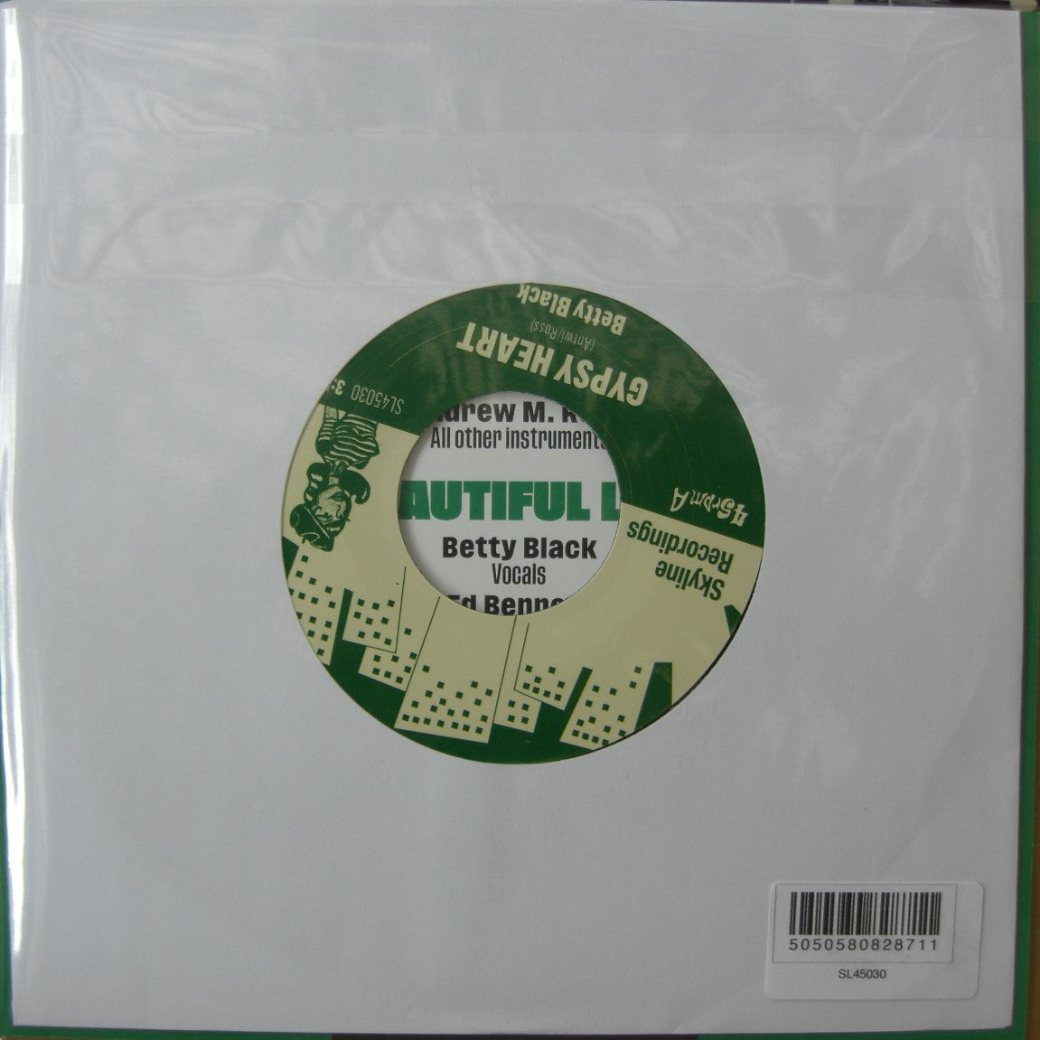 Betty Black – Gypsy Heart / Beautiful Lies 7"