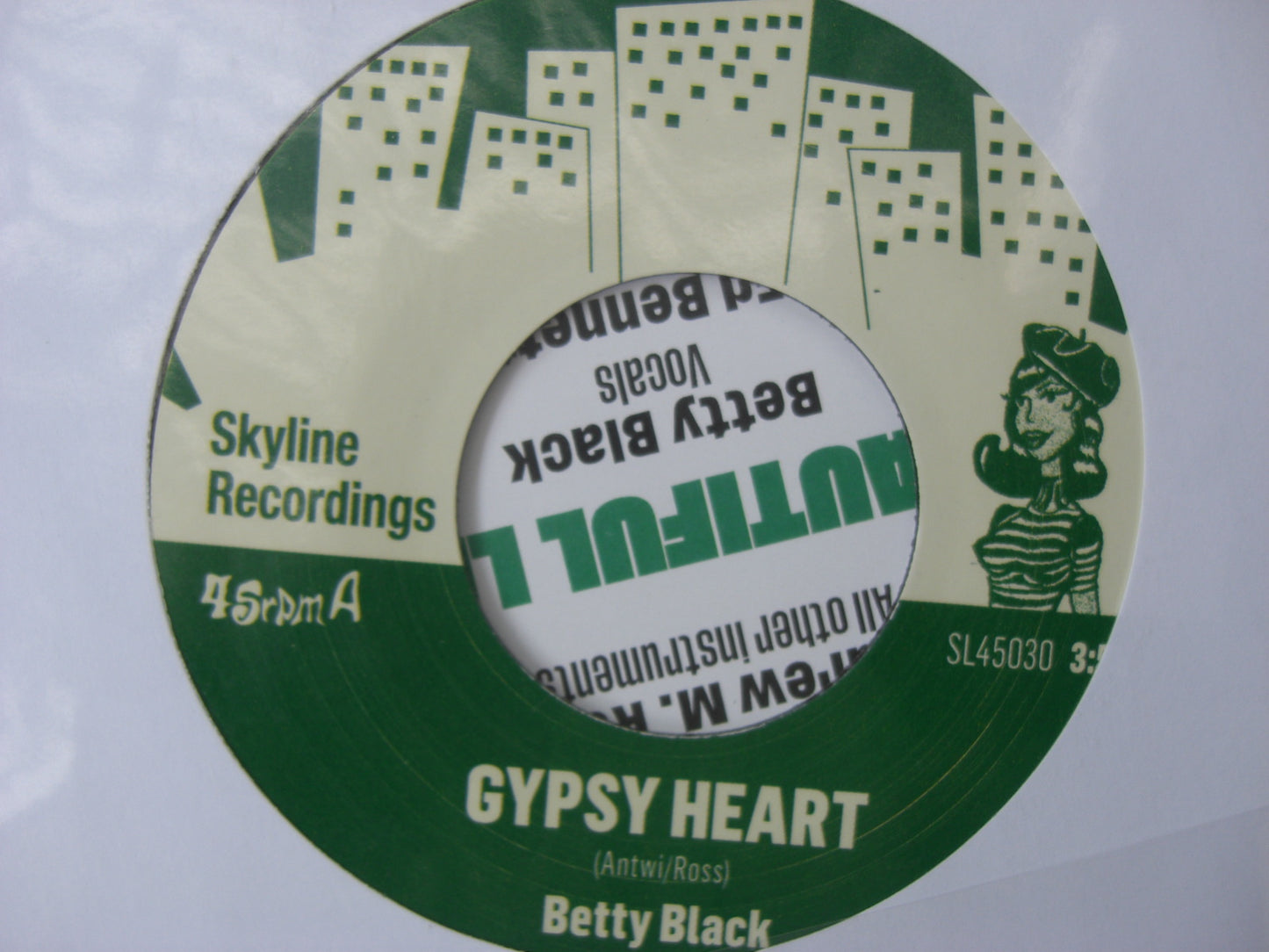 Betty Black – Gypsy Heart / Beautiful Lies 7"
