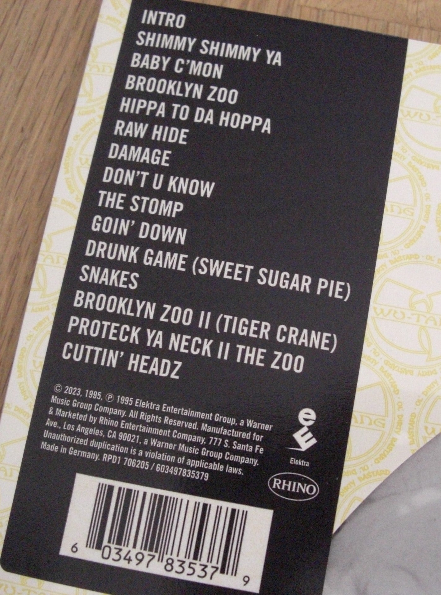 Ol' Dirty Bastard – Return To The 36 Chambers: The Dirty Version 2x Vinyl, LP, Album, Reissue, Limited Edt, Picture Disc RSD 2023