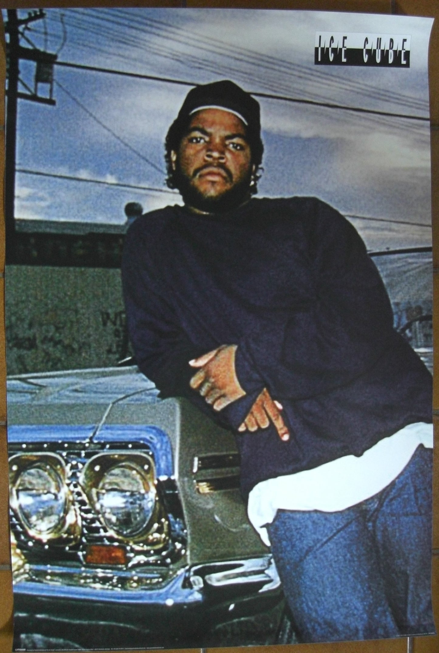 Ice Cube Poster Impala 60 x 90 cm Hip Hop Oldschool