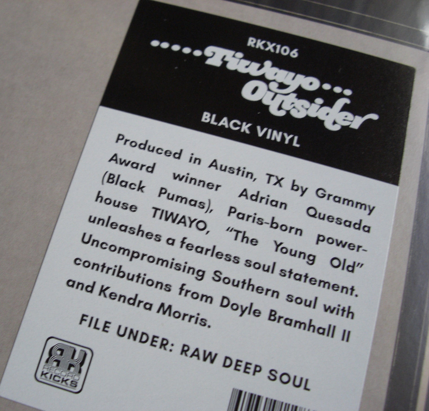 Tiwayo - Outsider Vinyl, LP, Album