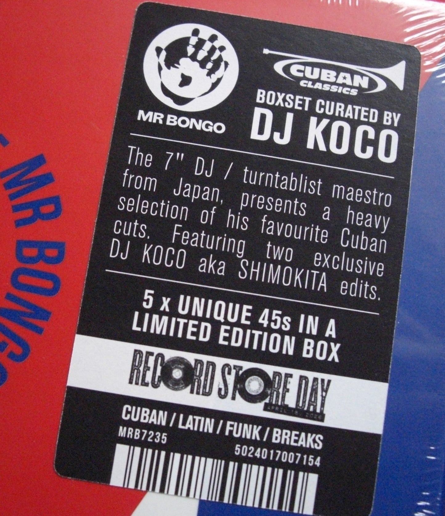 DJ Koco Aka Shimokita - Cuban 45 Classic Boxset 5x Vinyl, 7", Compilation RSD 2026