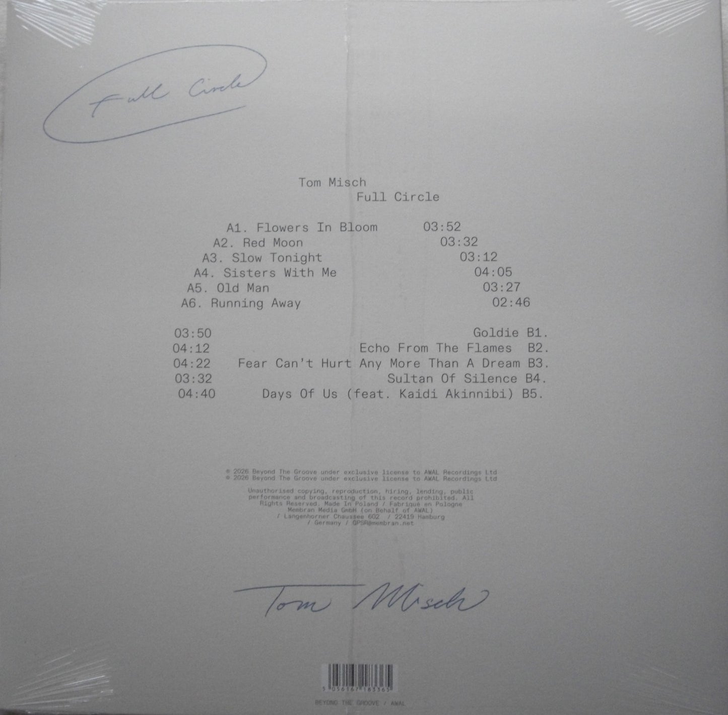 Tom Misch - Full Circle Vinyl, LP, Album